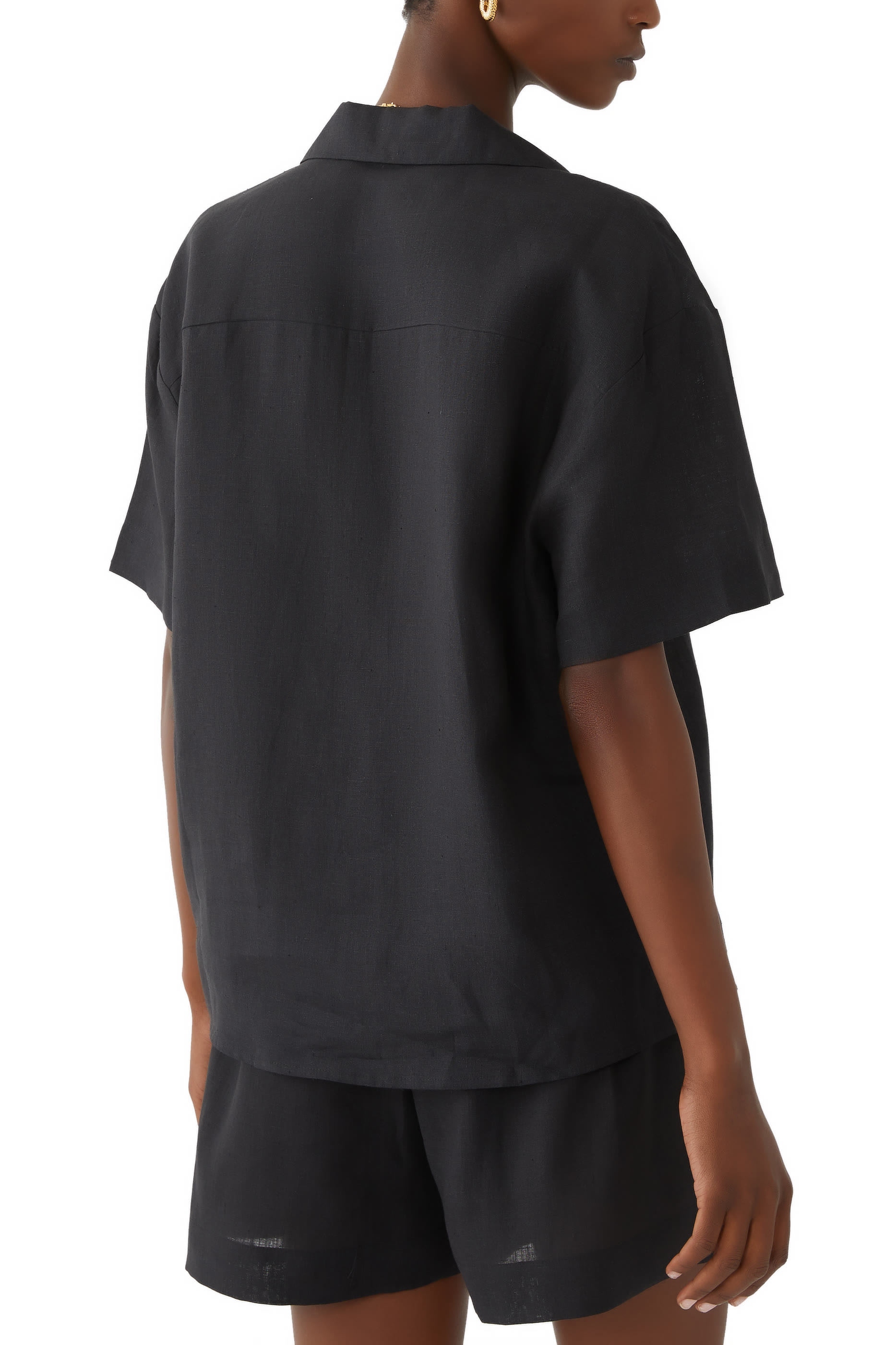 قميص براغ كتان