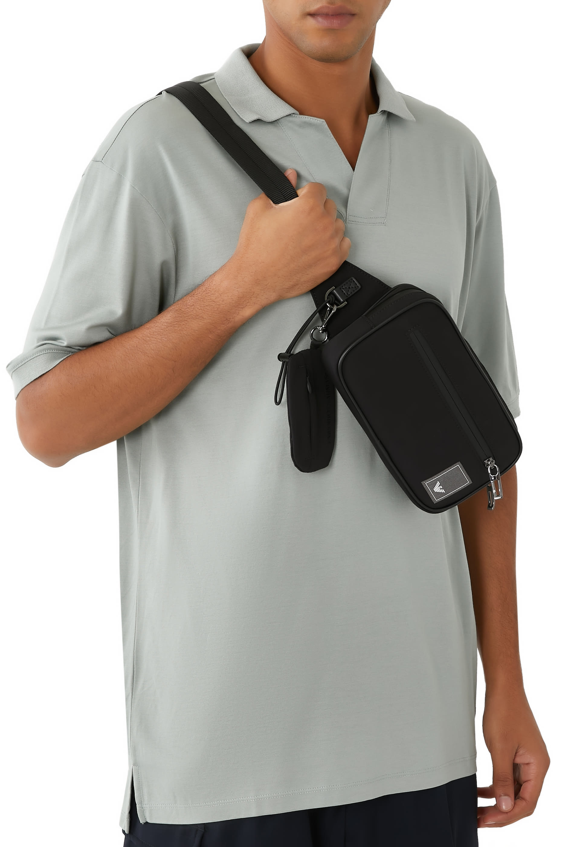 حقيبة خصر اسنشالز للسفر نايلون