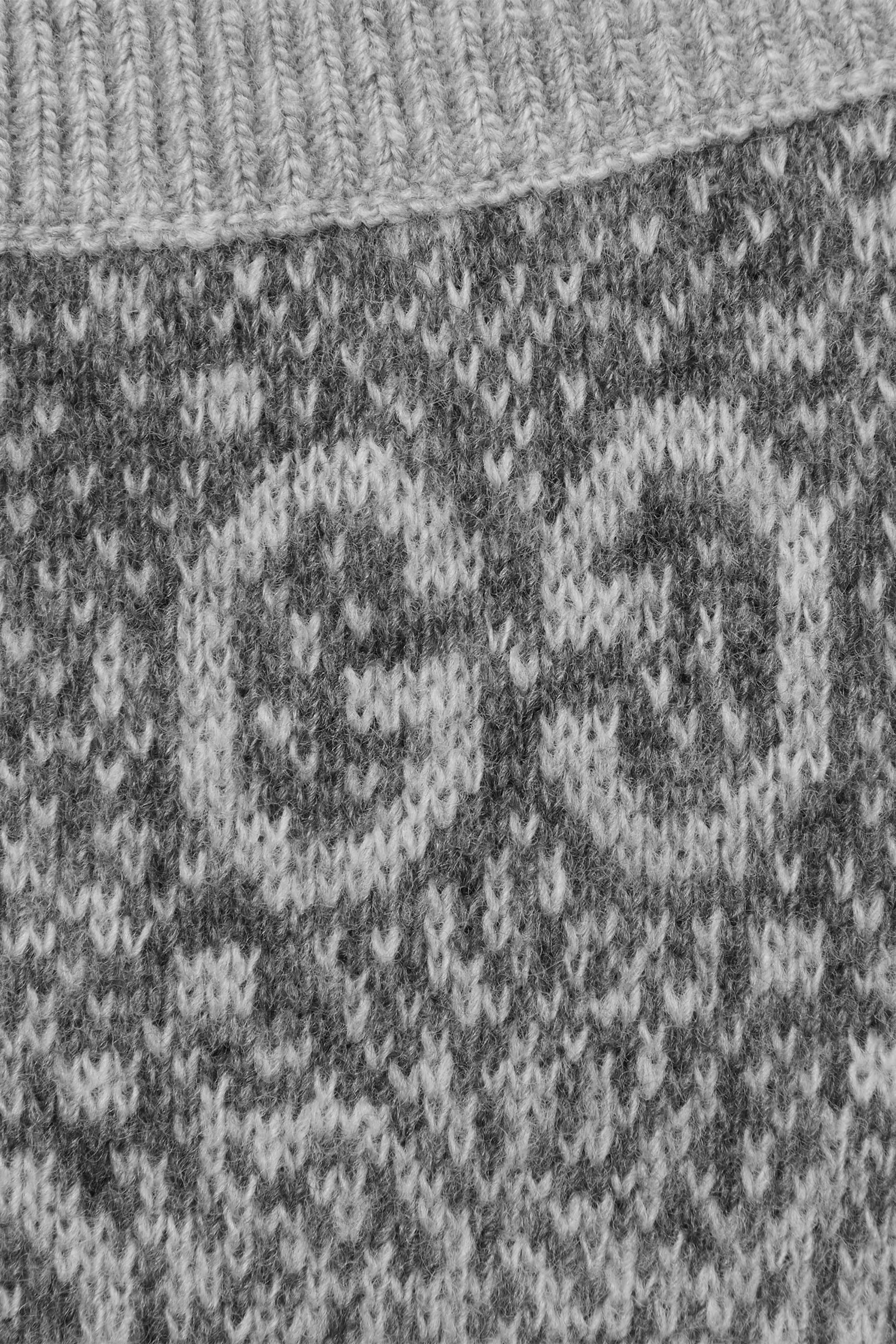 بنطال بشعار الماركة جاكار وصوف للأطفال