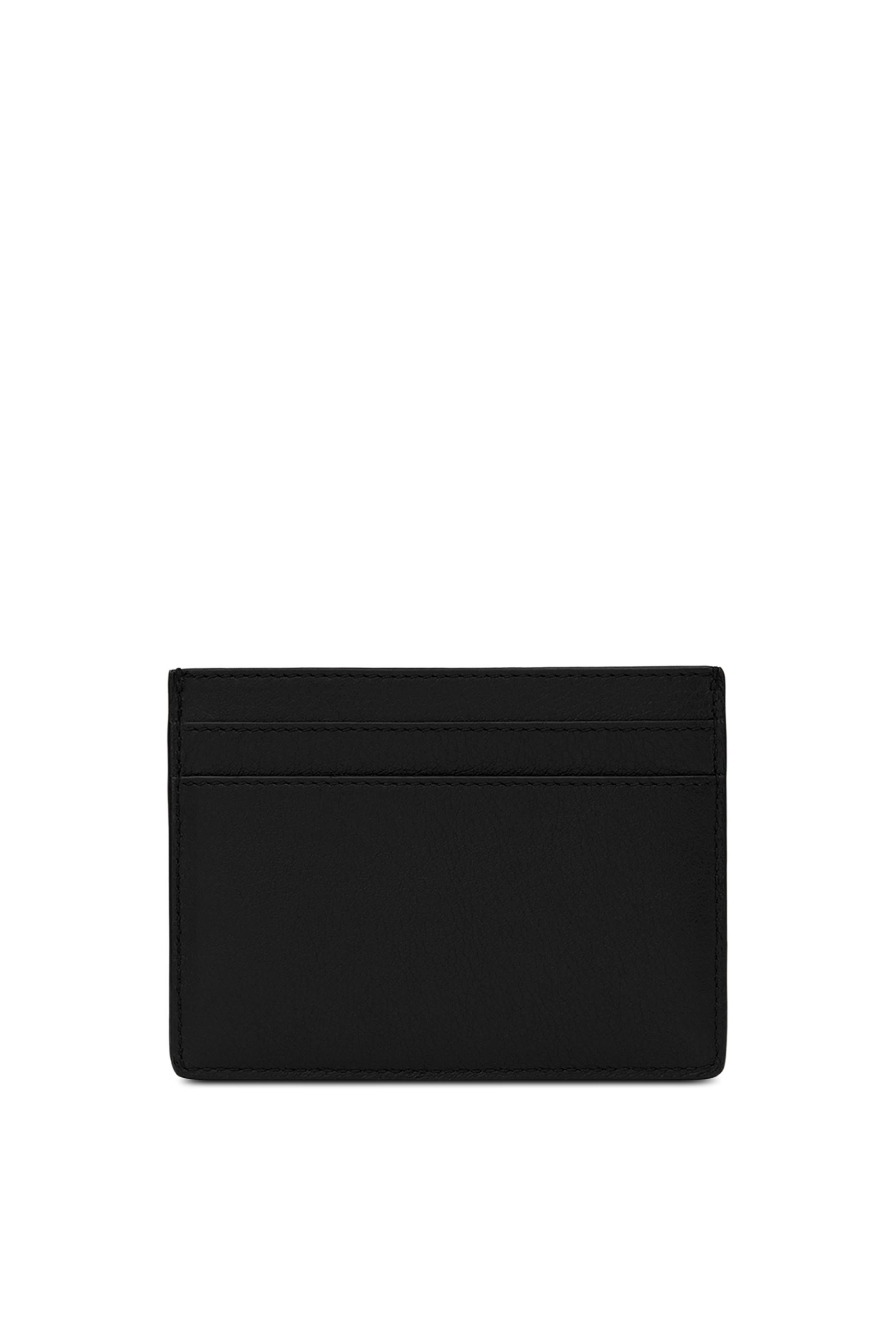  Tiny Cassandre Card Case in Grained Leather