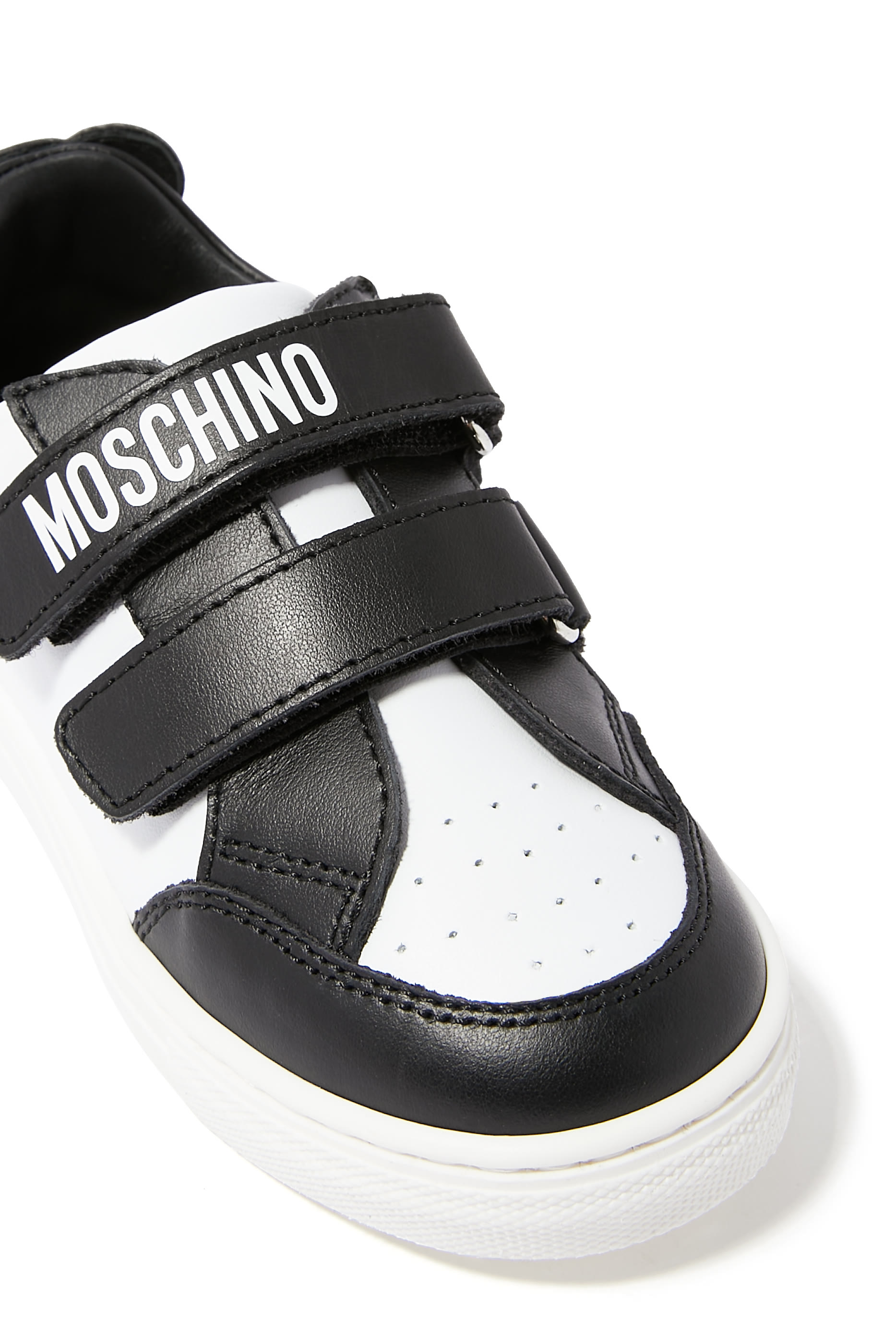 سنيكرز بالدب تيدي وأشرطة فيلكرو للأطفال