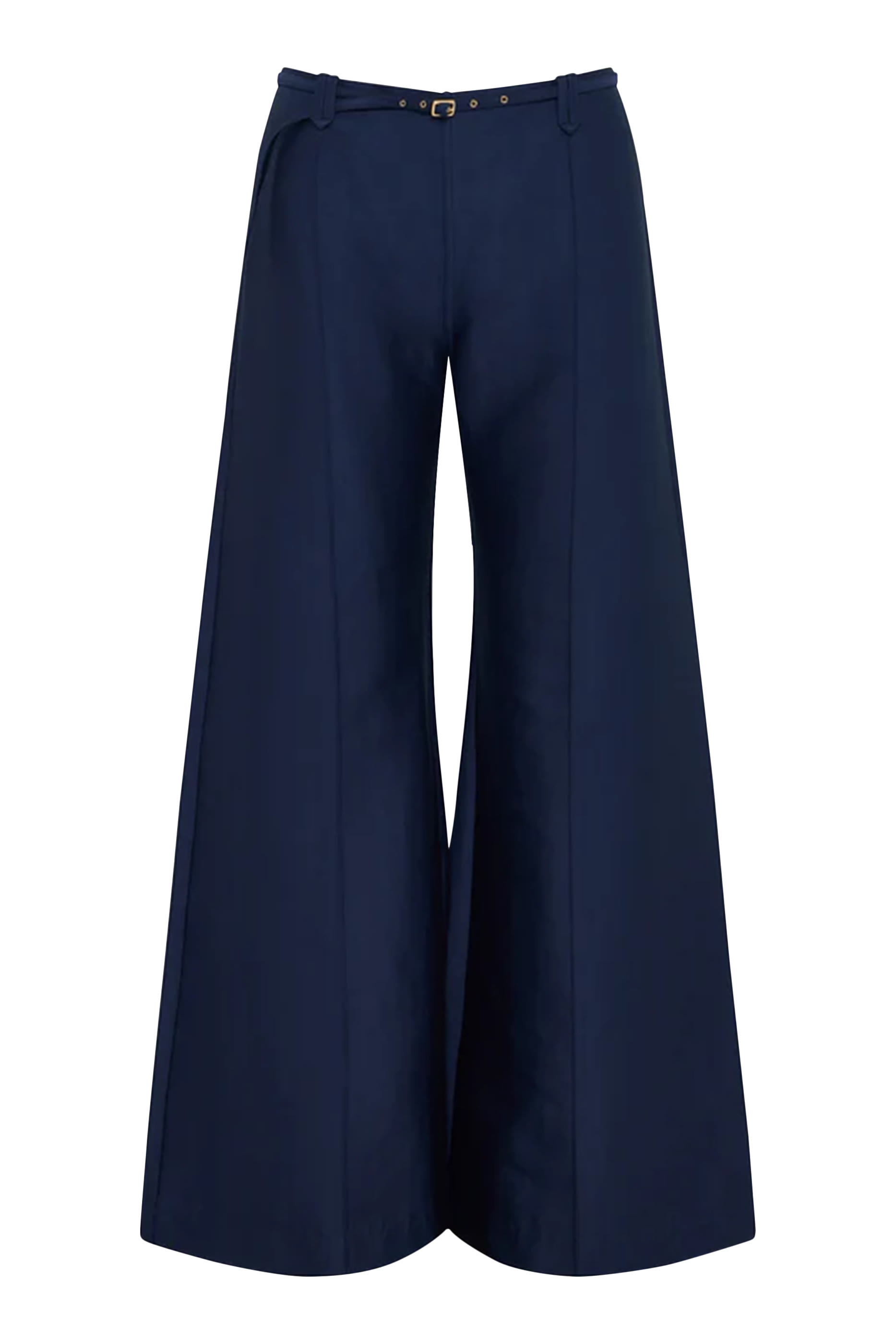 Otis Wide-Leg Belted Pants