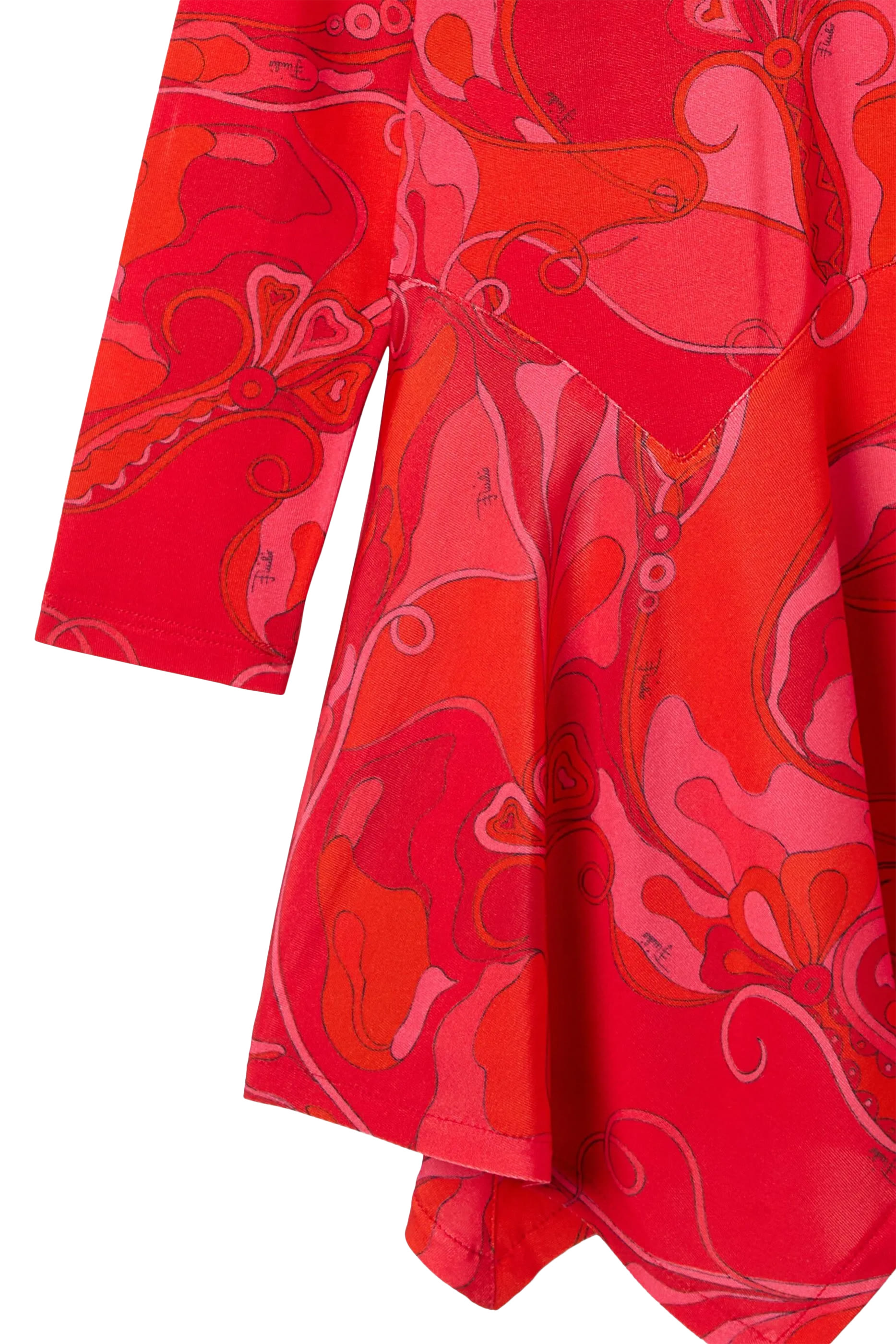 فستان بنقشة للأطفال