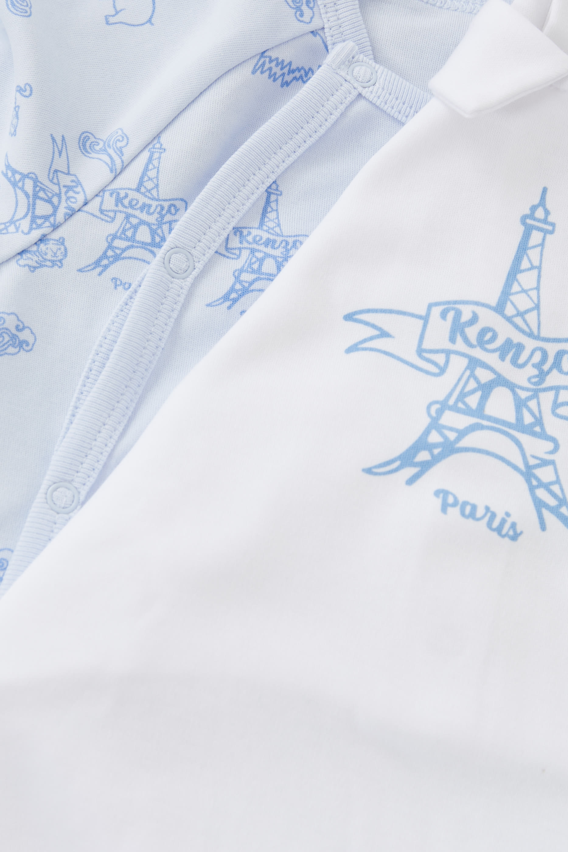 طقم هدية لباس قطعة واحدة باريس للأطفال، قطعتين