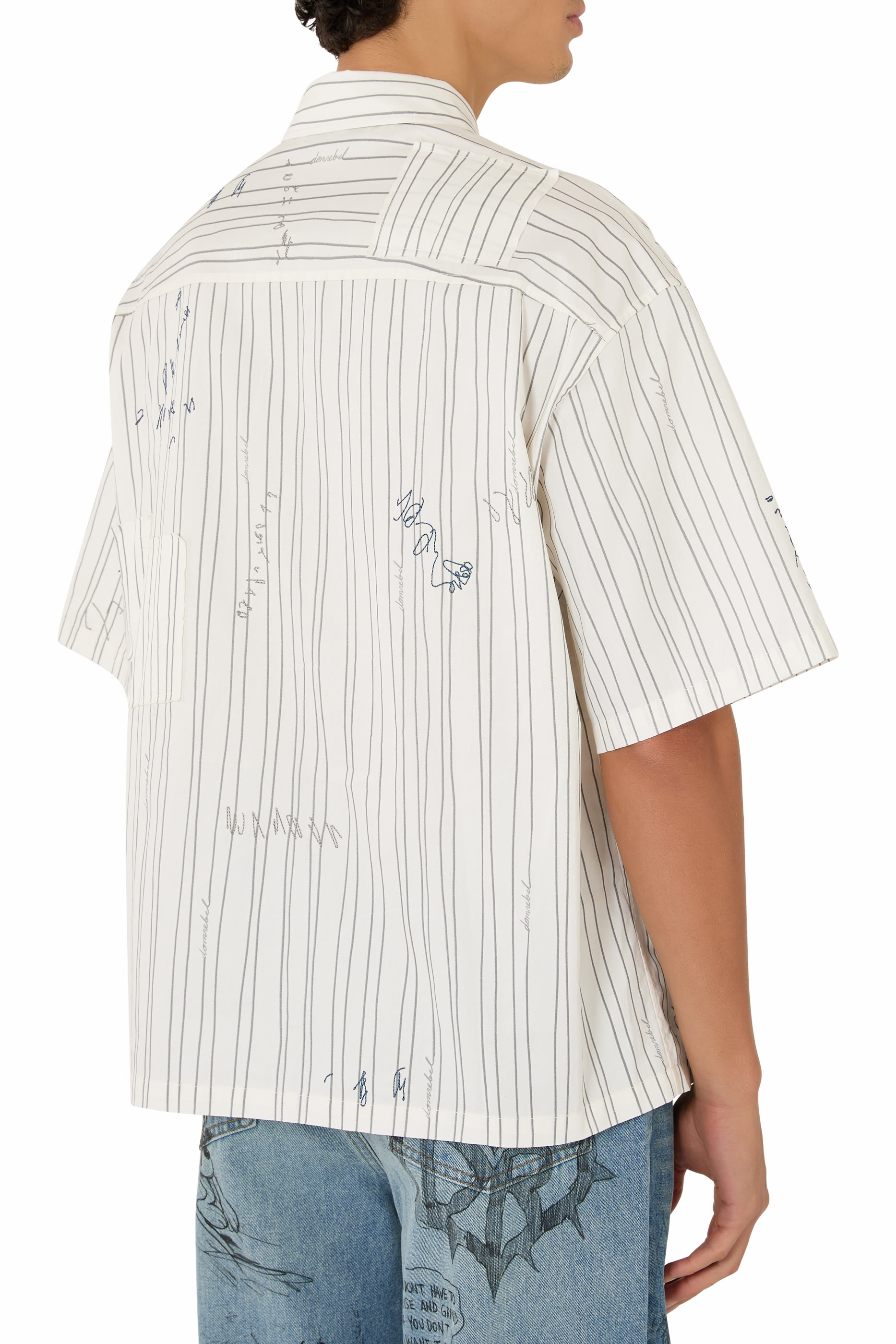 قميص ميندينغ بأكمام قصيرة