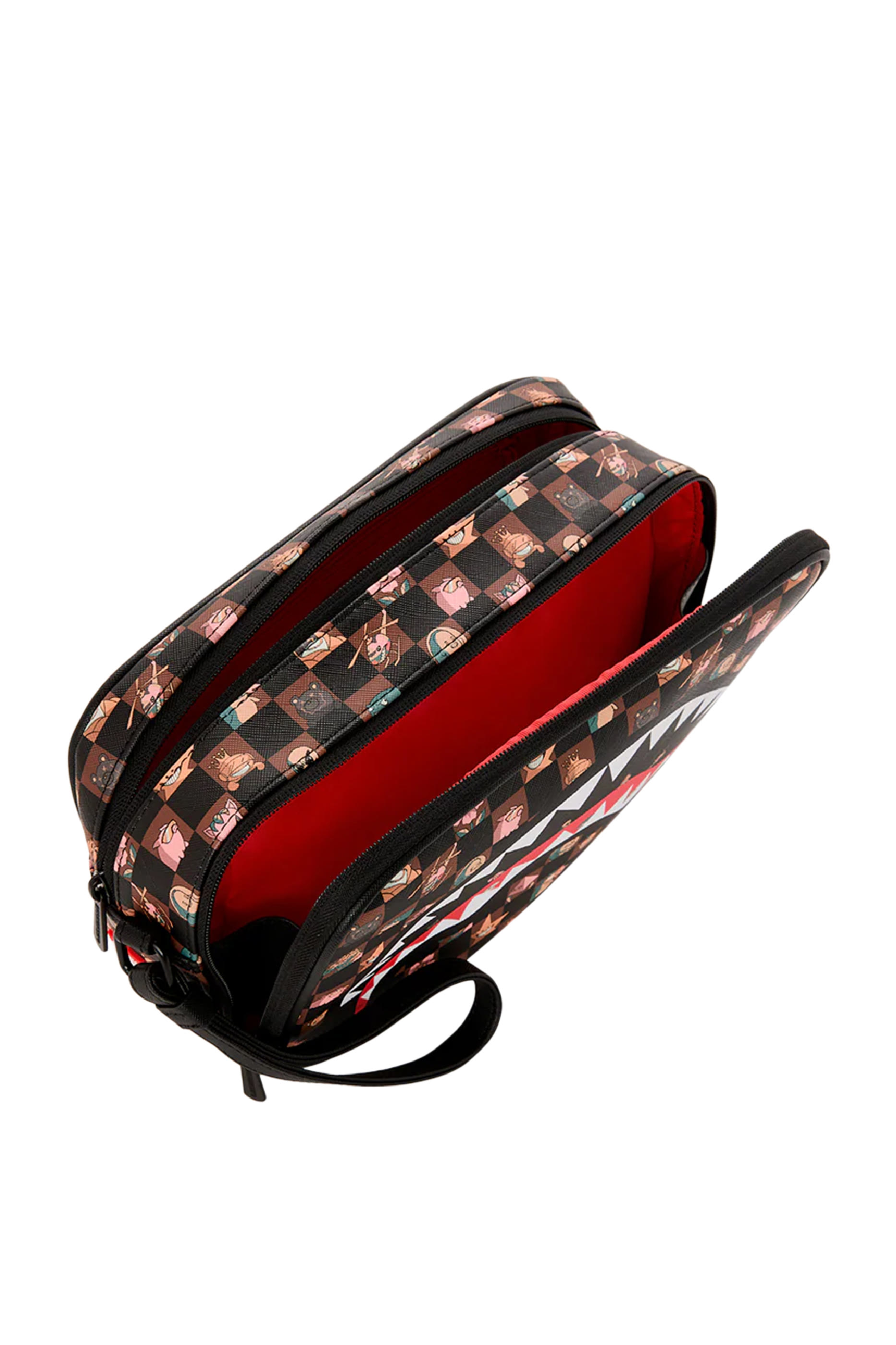 حقيبة مستحضرات عناية شخصية بنقشة شخصيات متنوعة للأطفال