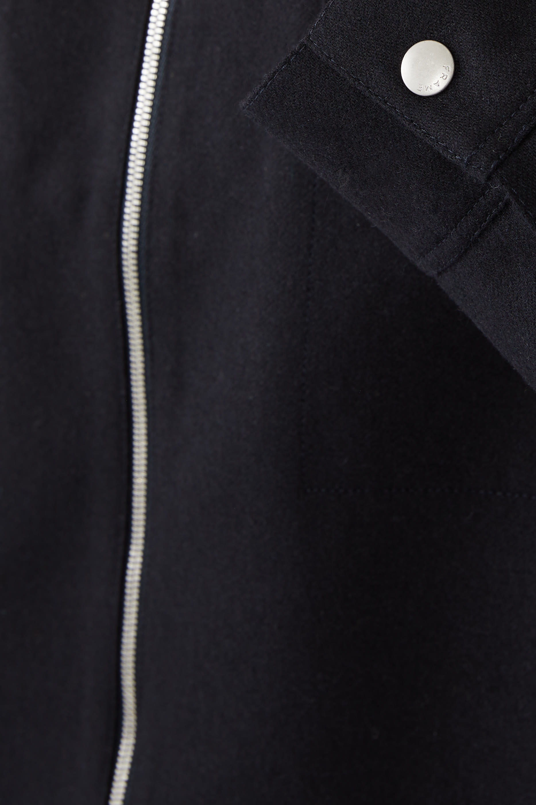 جاكيت عصري بسحاب فلانيل