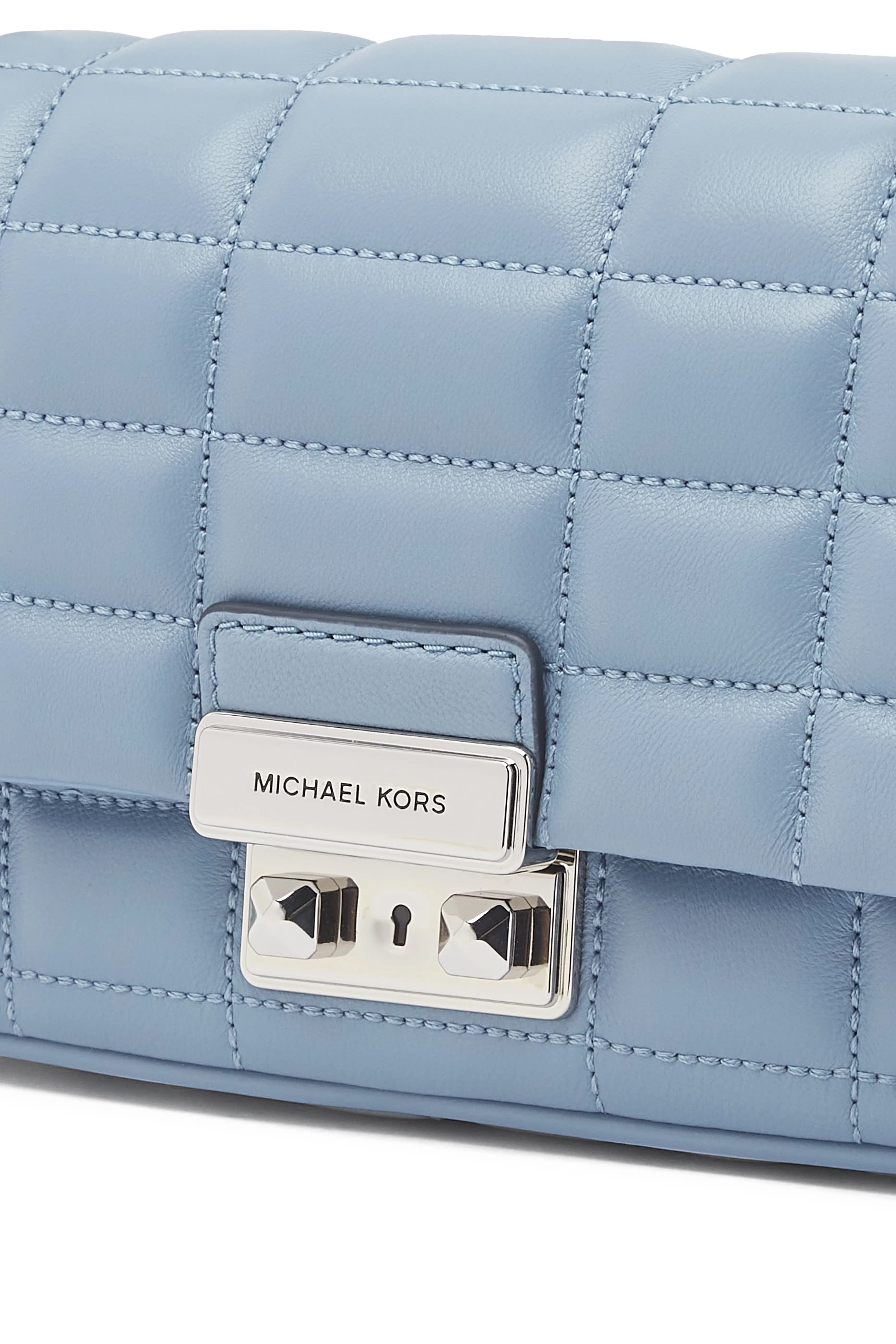 حقيبة كتف تريبيكا صغيرة جلد مبطن