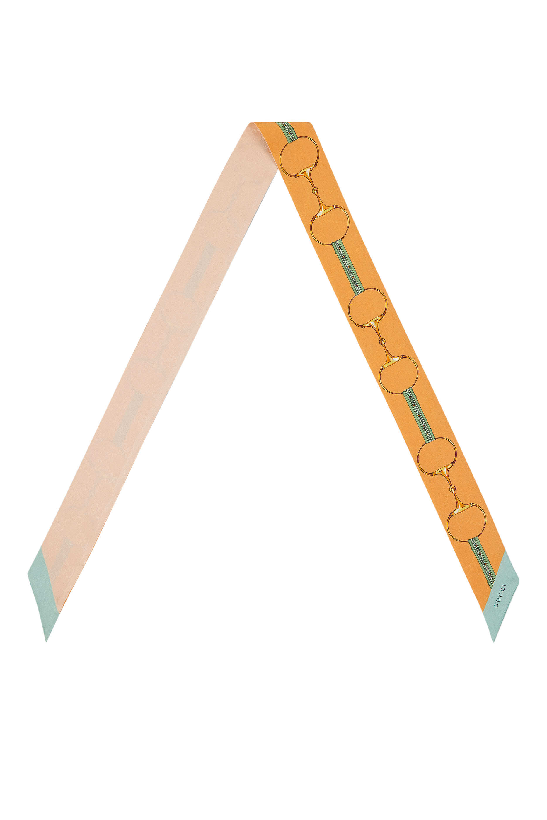 ريبون بطبعات حرير