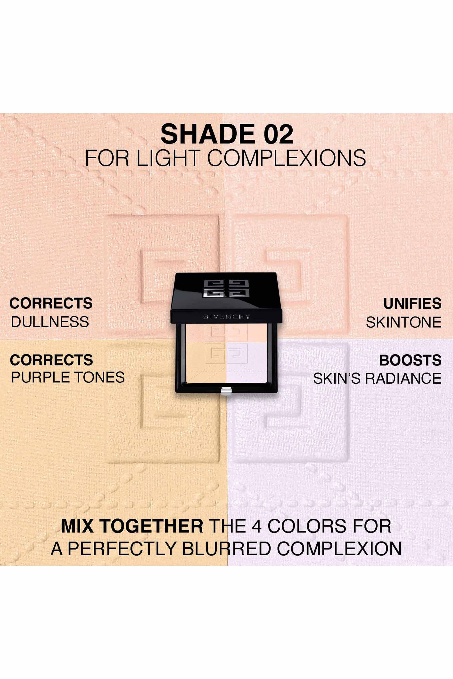 بودرة مضغوطة بريزم ليبر بأربعة ألوان