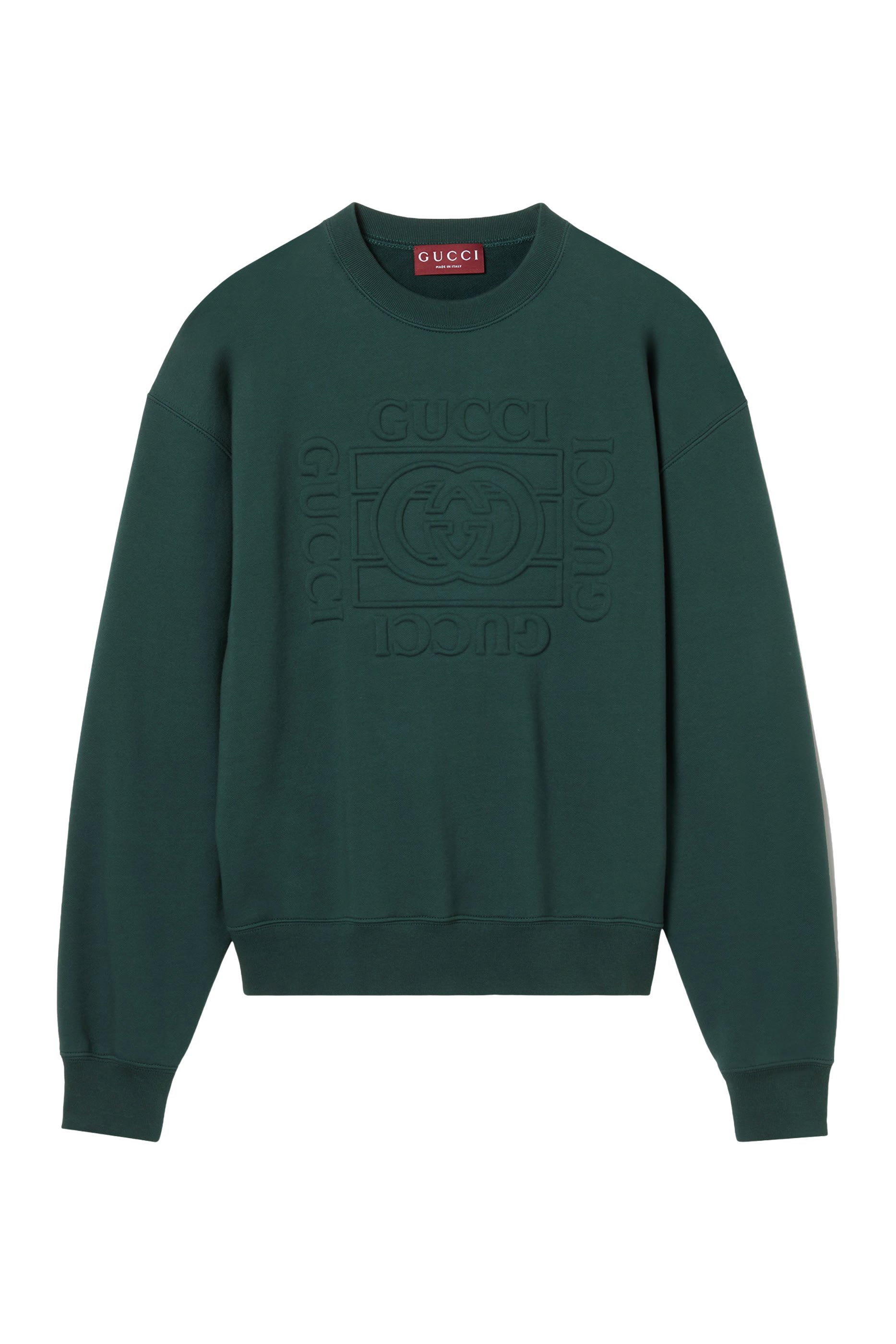 سويت شيرت بطبعة بشعار الماركة قطن جيرسيه ناعم