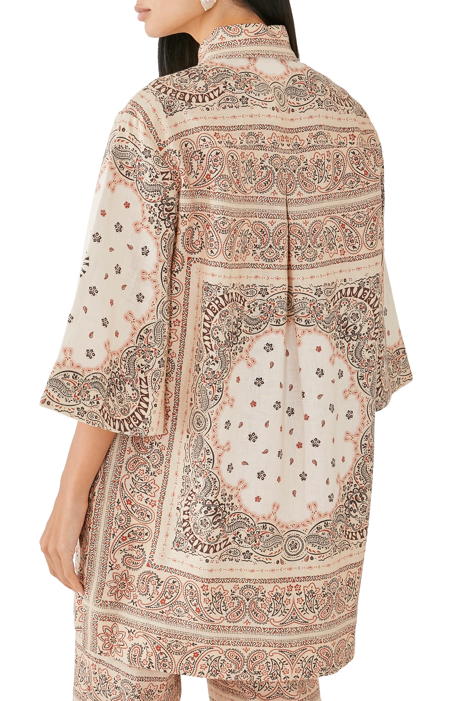 فستان قصير بنمط تونيك