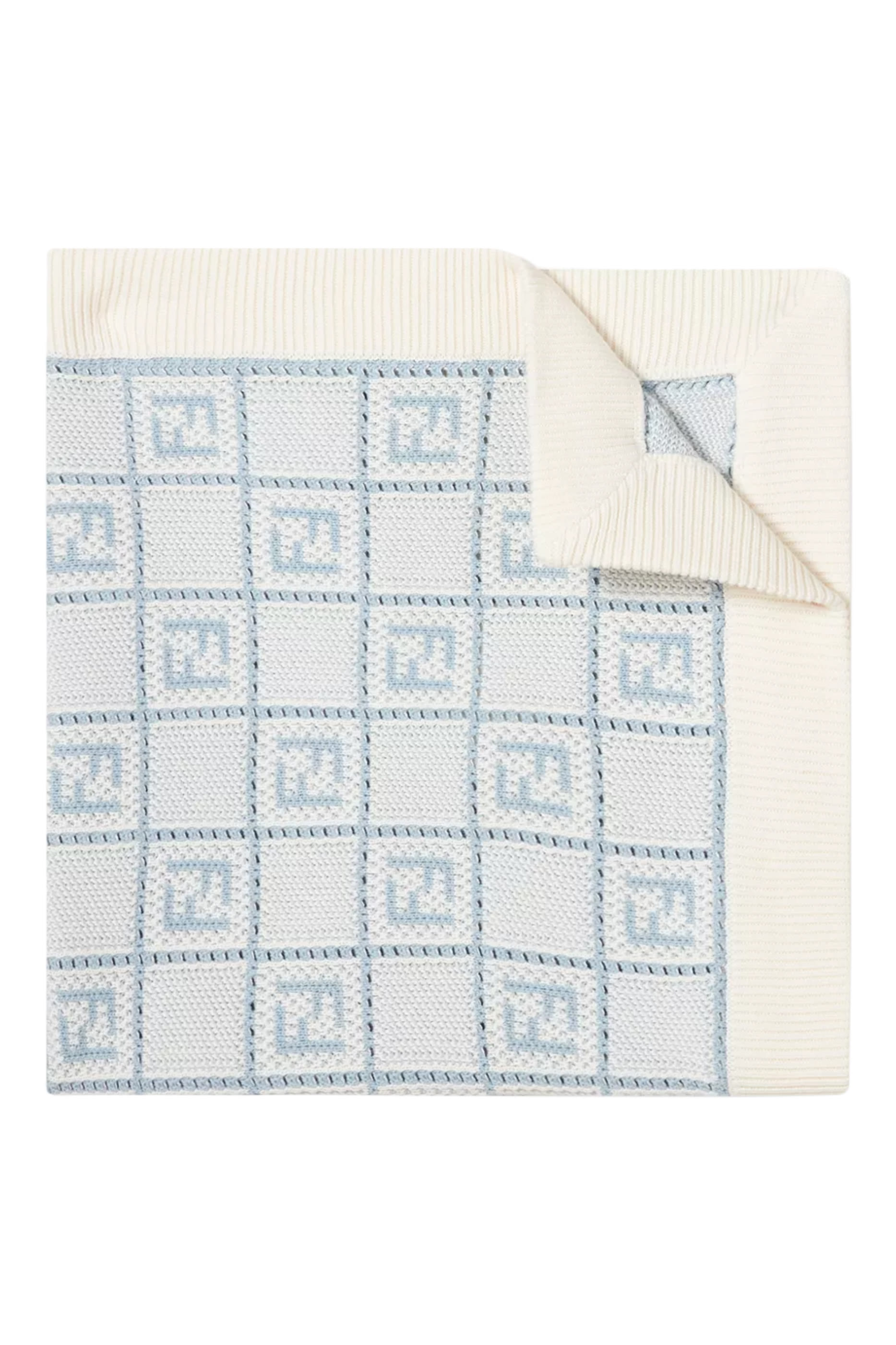 بطانية بشعار الماركة كروشيه للأطفال