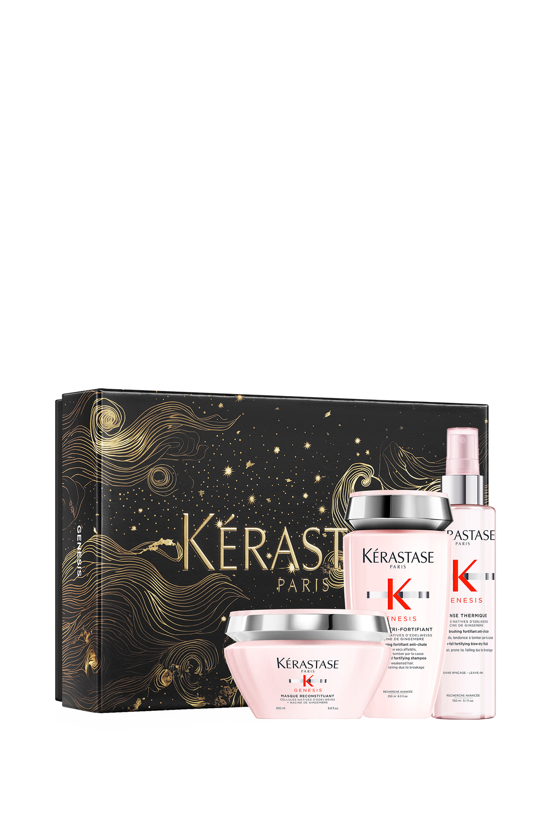 مجموعة جينسيس مضادة لتساقط الشعر الجاف والضعيف