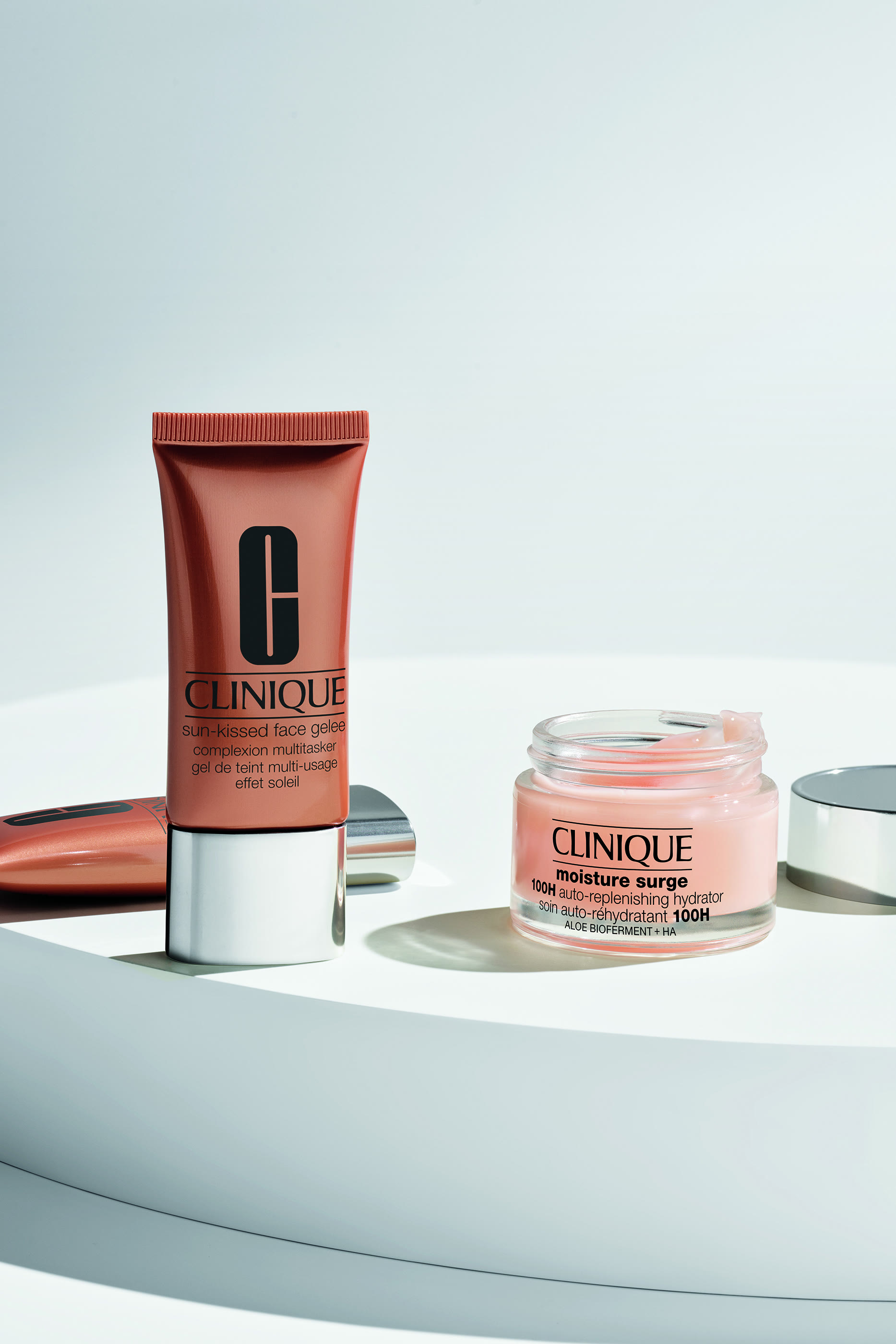 جل الوجه متعدد الاستخدامات مع تأثير برونزي