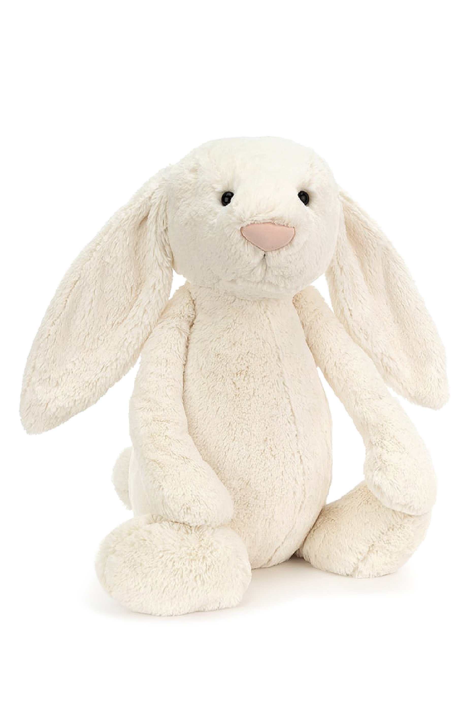 لعبة أرنب باشفل كريمي كبيرة للأطفال