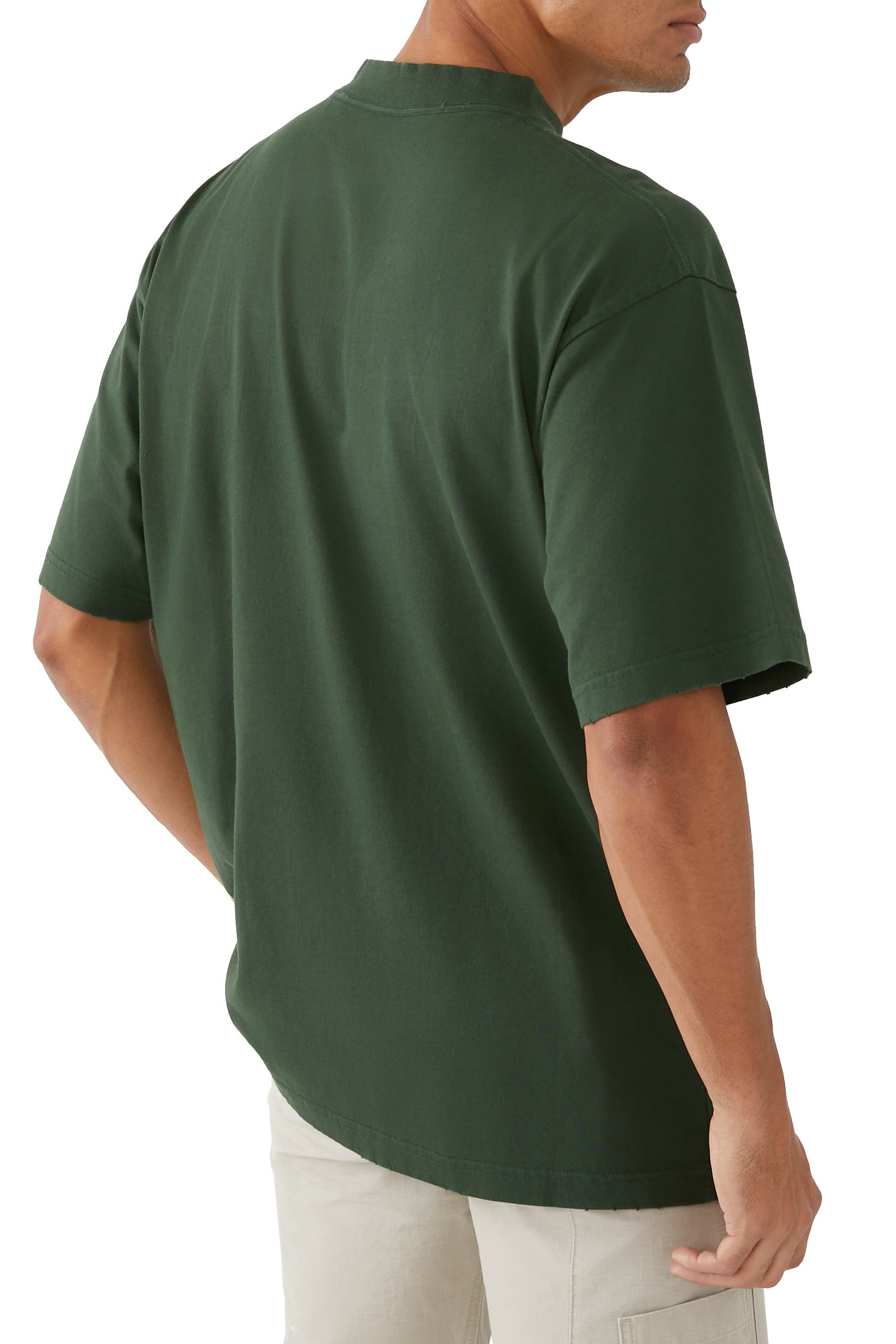 تيشيرت بطبعات شعار ميزون بالنسياغا