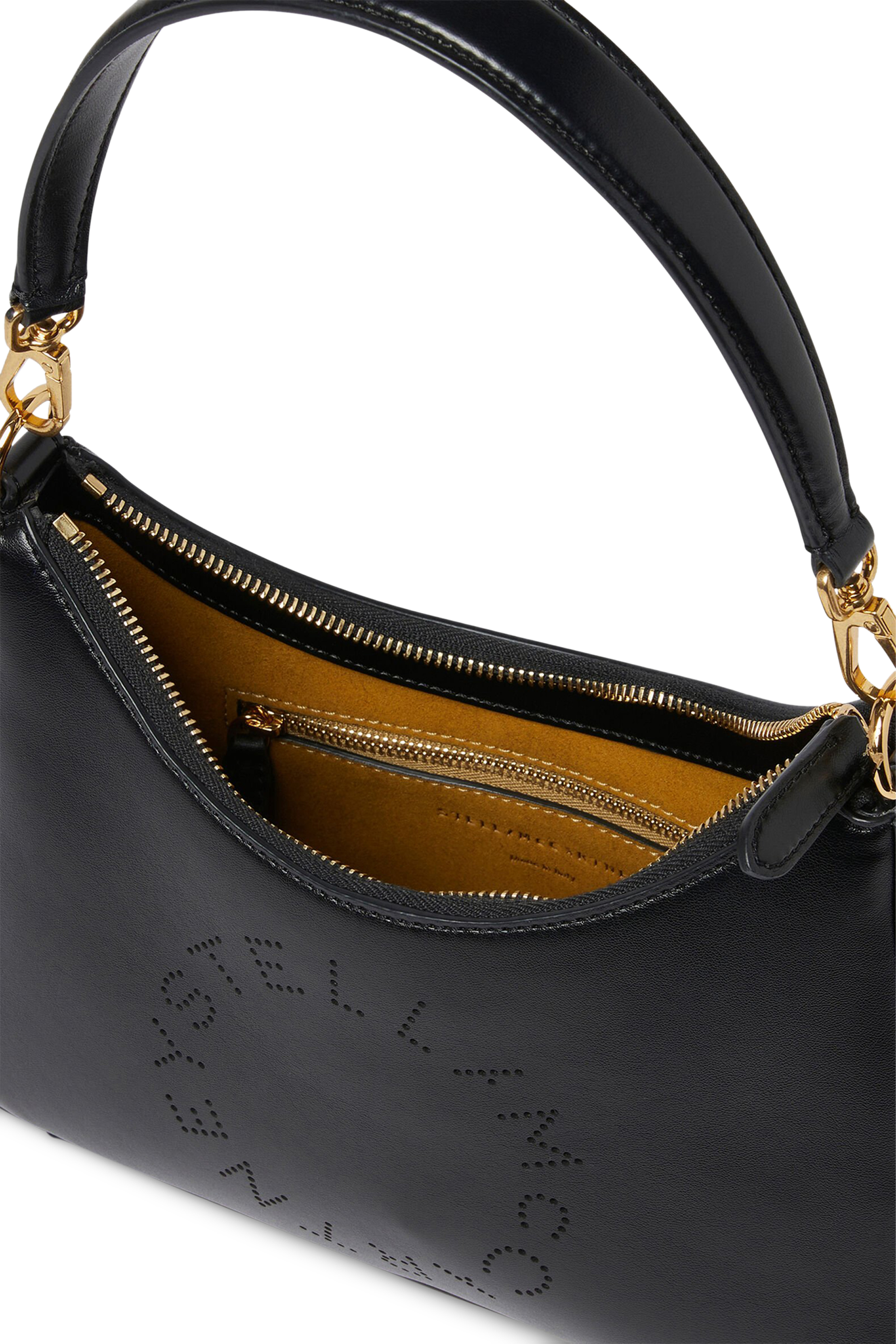 حقيبة كتف صغيرة بشعار الماركة