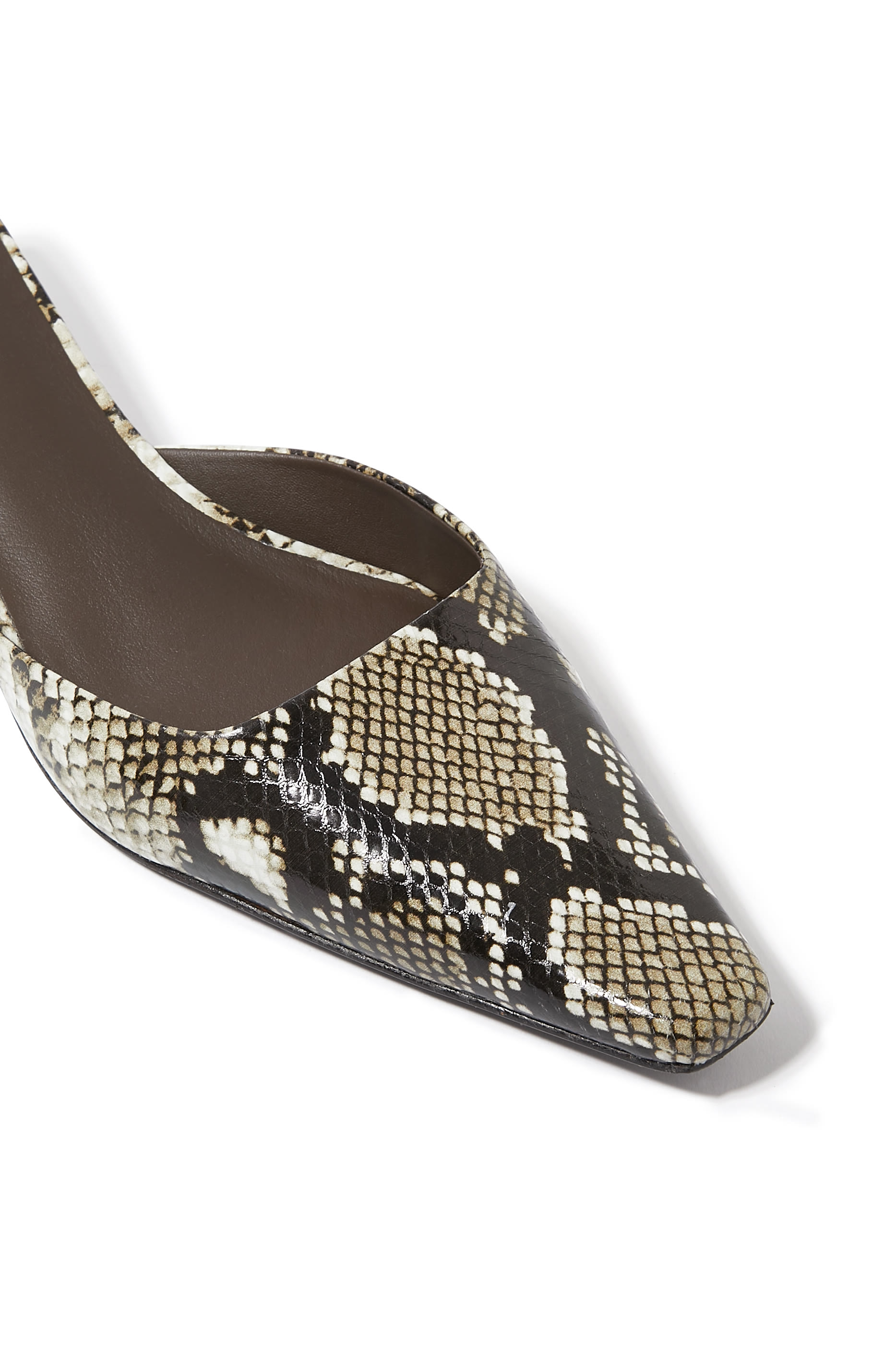 حذاء ميرا 50 مفتوح من الخلف بكعب