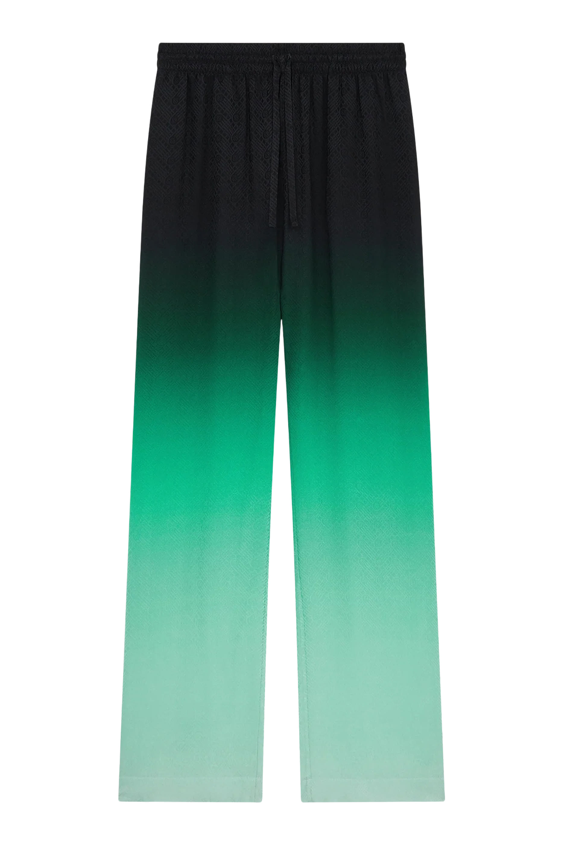 بنطال بطبعة بينج بونج بلون متدرج جاكار حرير