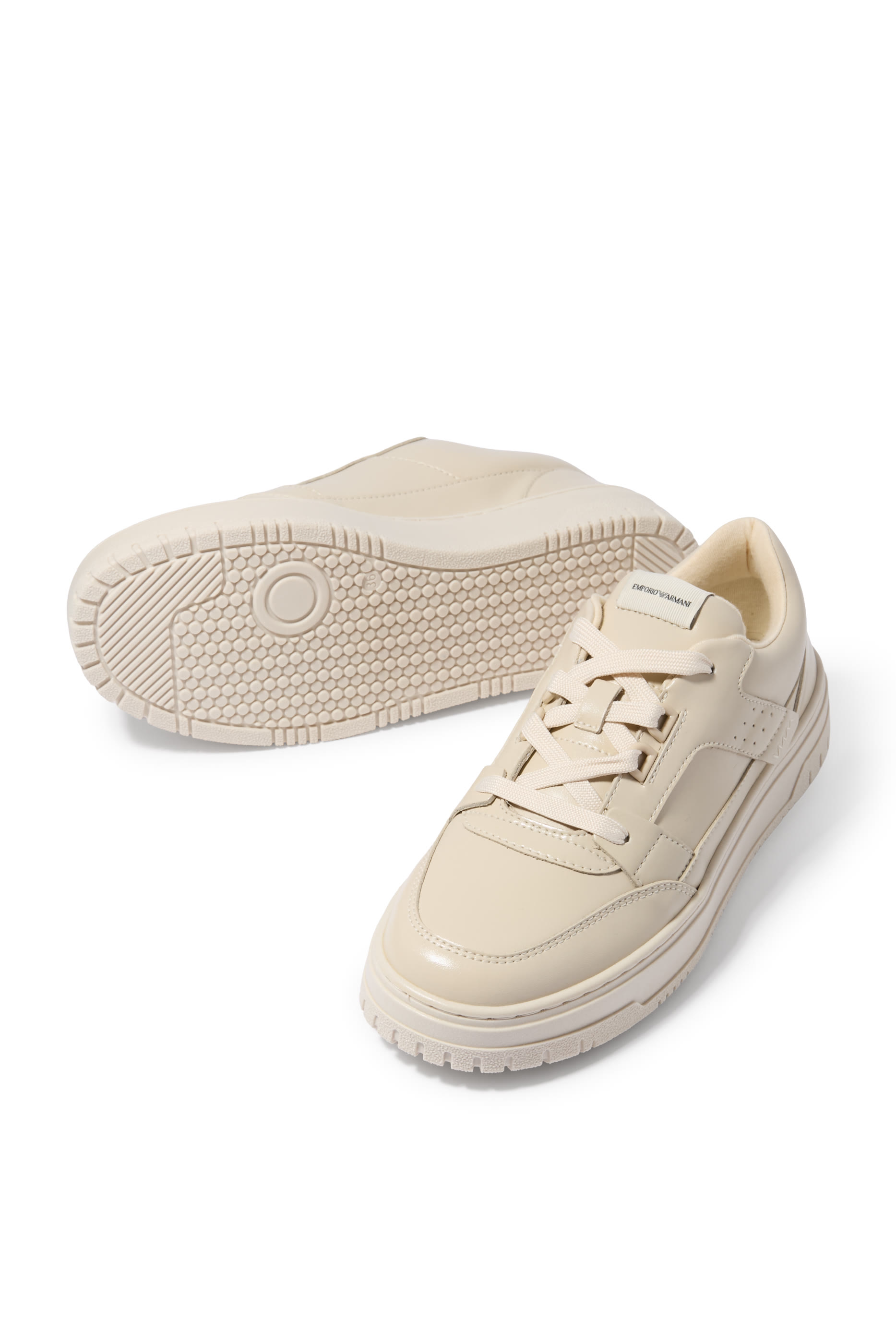 Kids Logo Textured Sole Sneakers