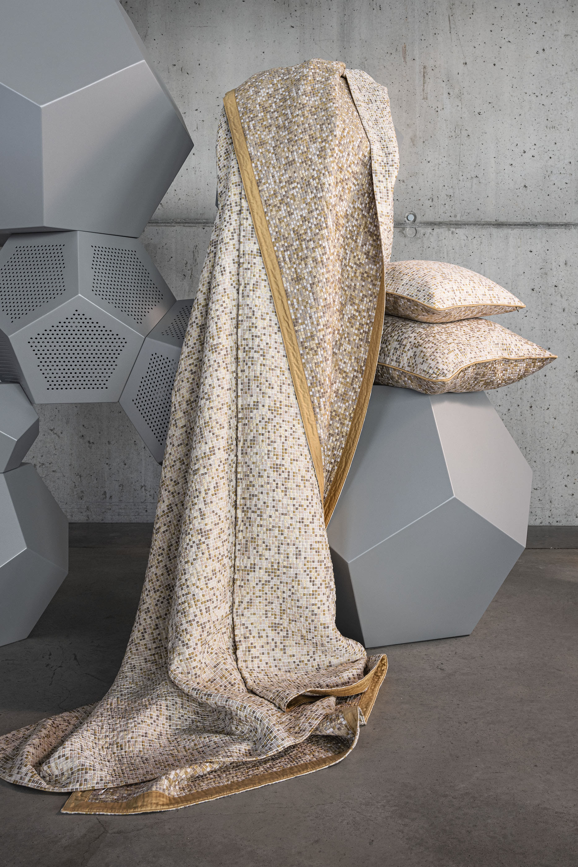 غطاء سرير موزاييك