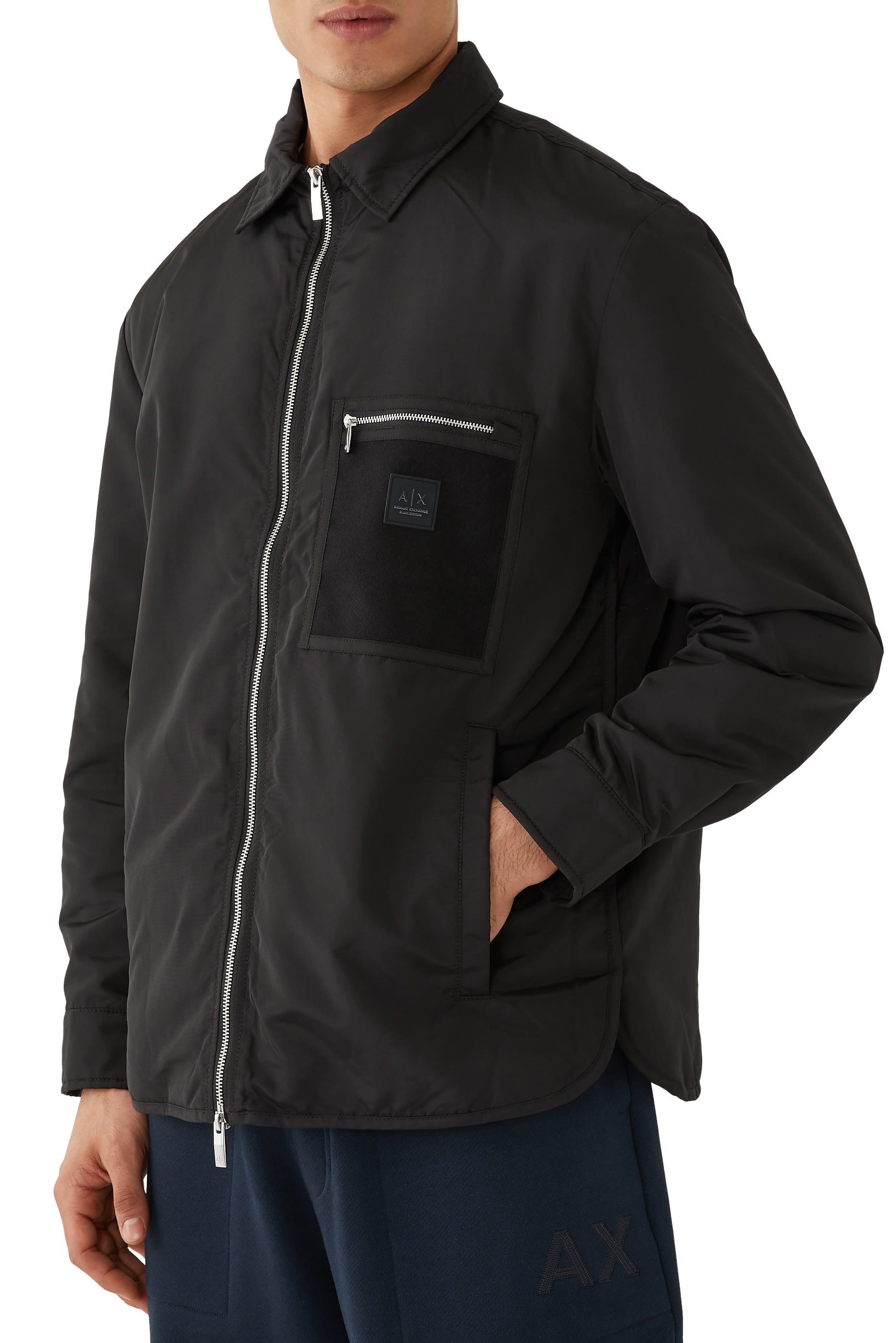 جاكيت بسحاب إصدار بلاك