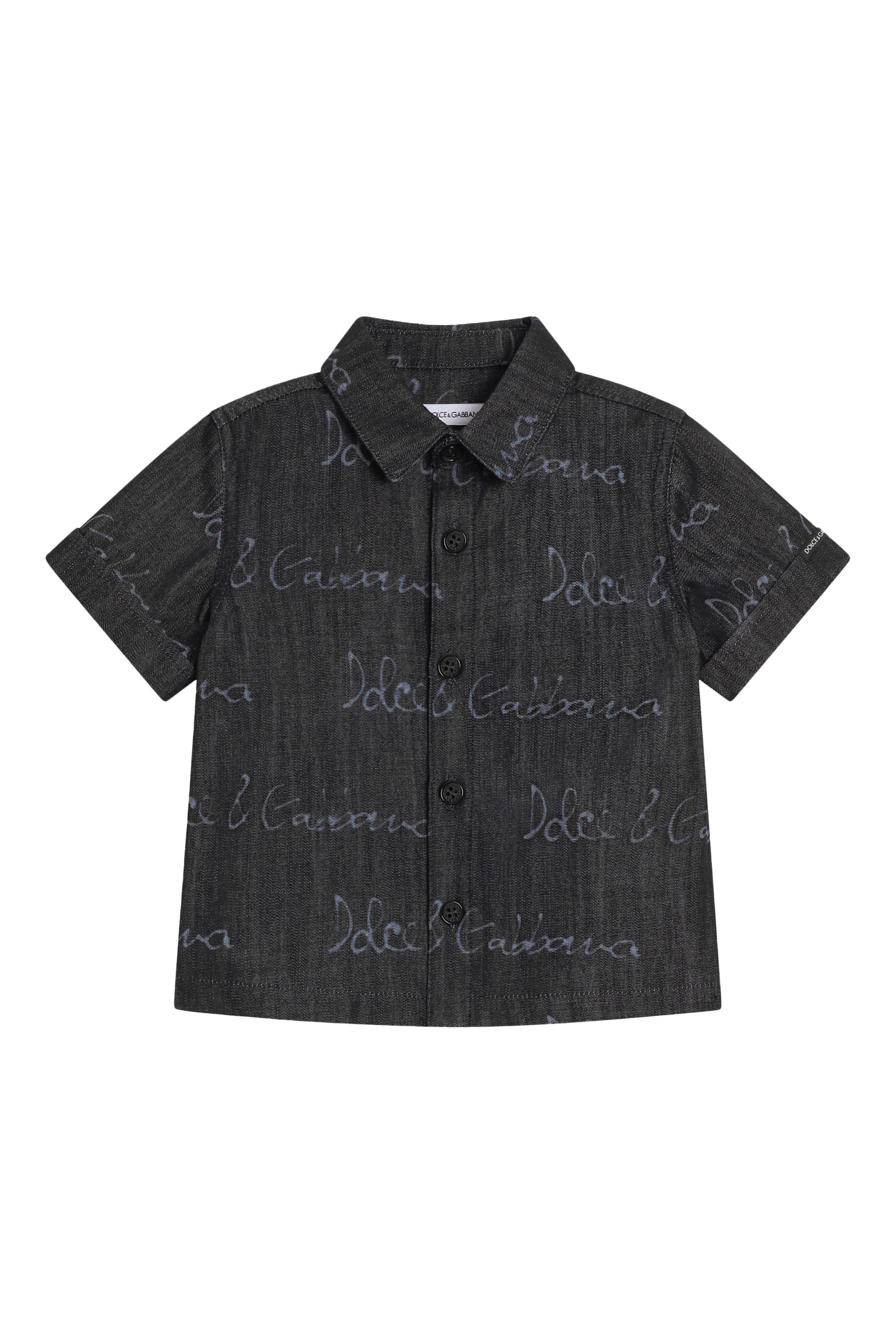 قميص بأكمام قصيرة للأطفال