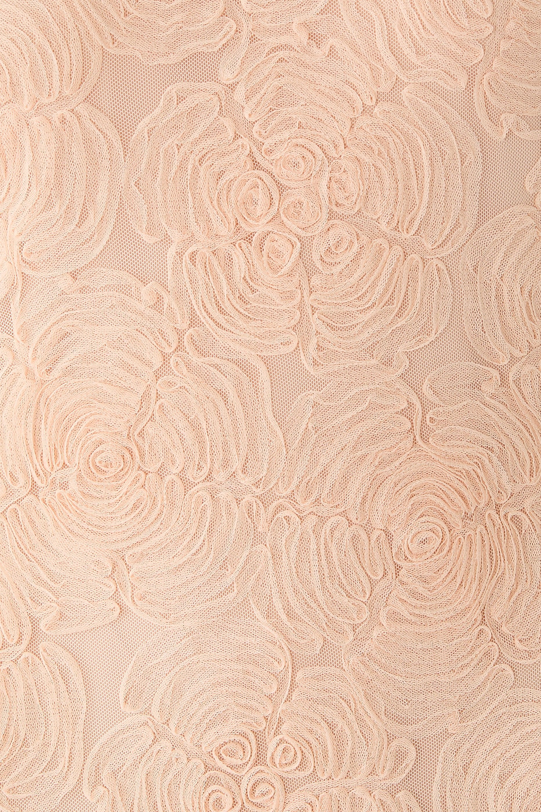 فستان قصير قماش شبكي