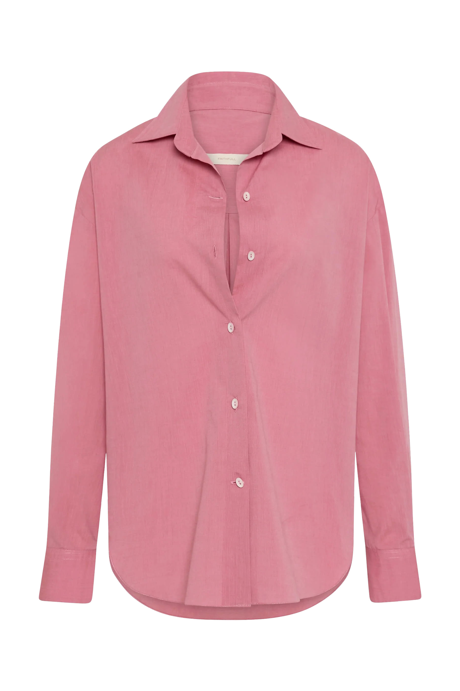 قميص أون فو بقصة فضفاضة