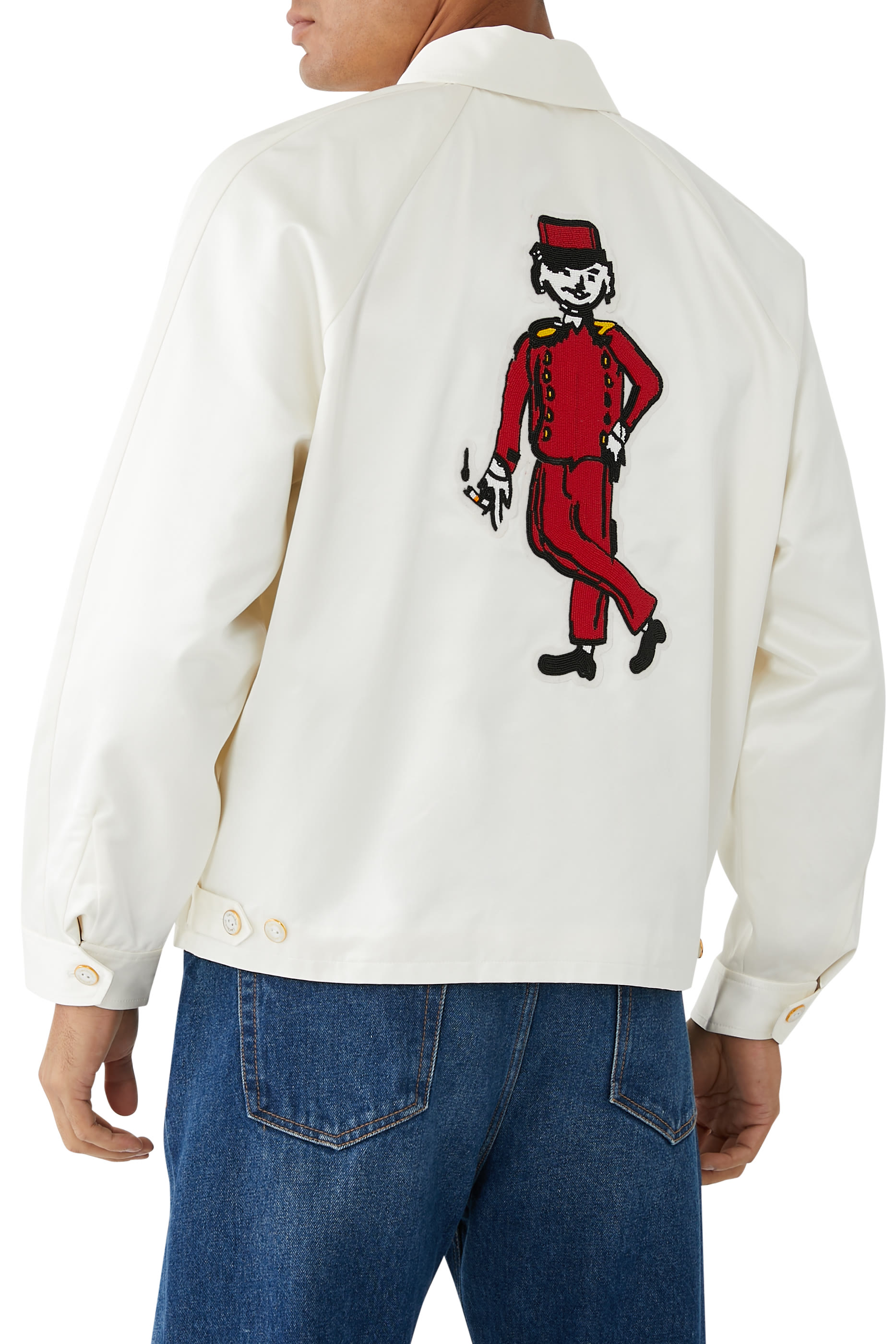 جاكيت سوكاجان بتطريز خادم فندق