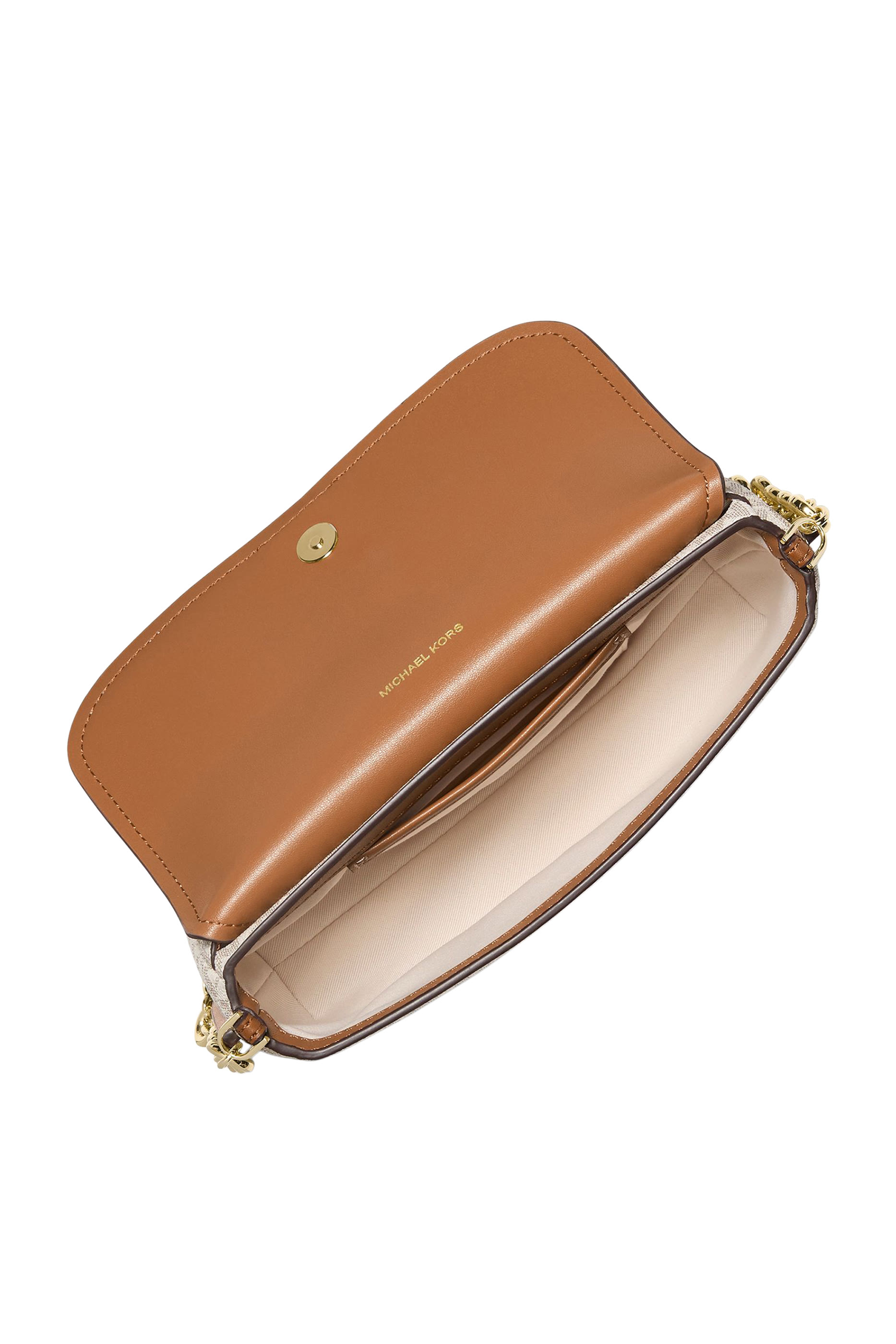 حقيبة كروس نوليتا صغيرة بنقشة شعار الماركة