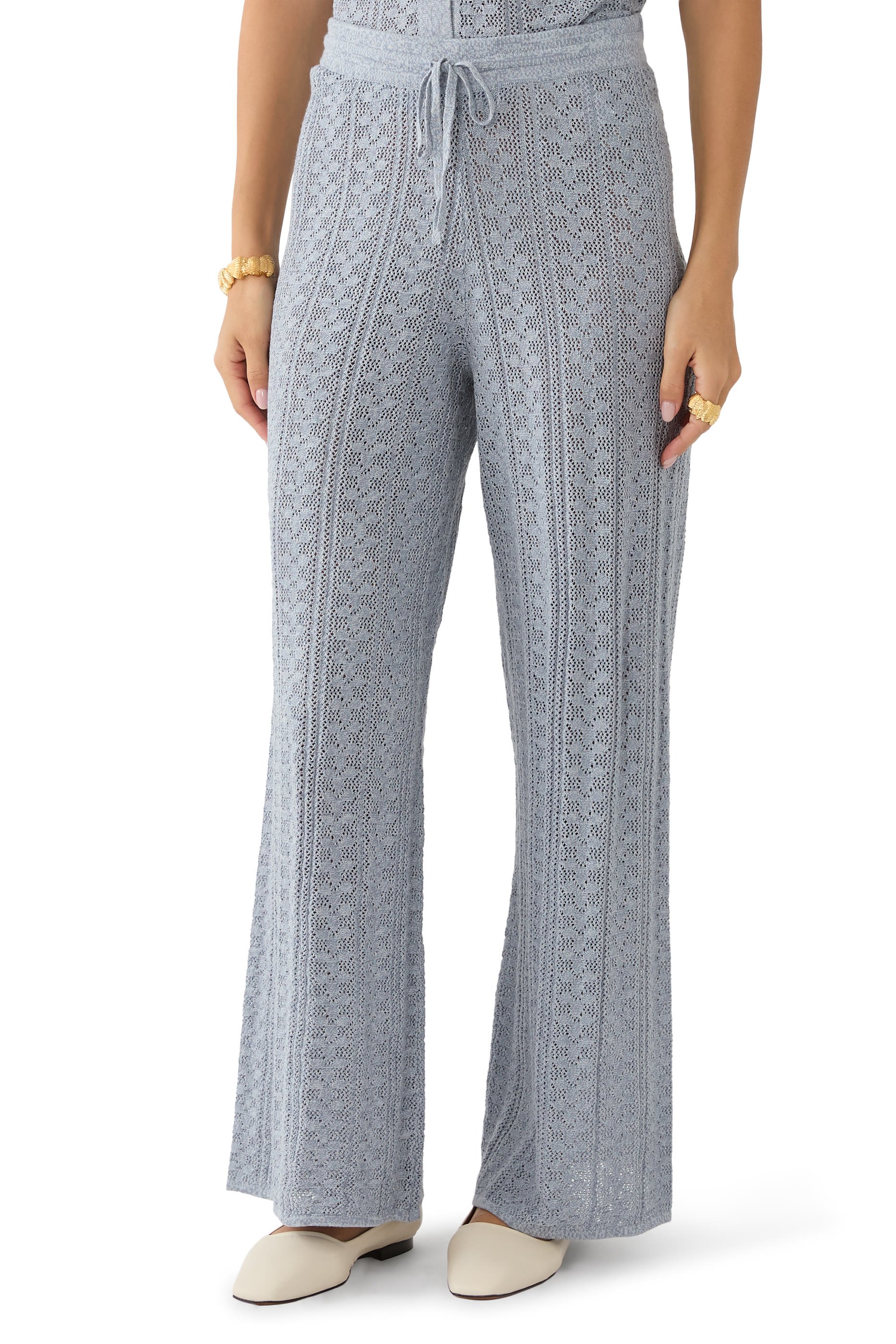 بنطال كيلب كروشيه