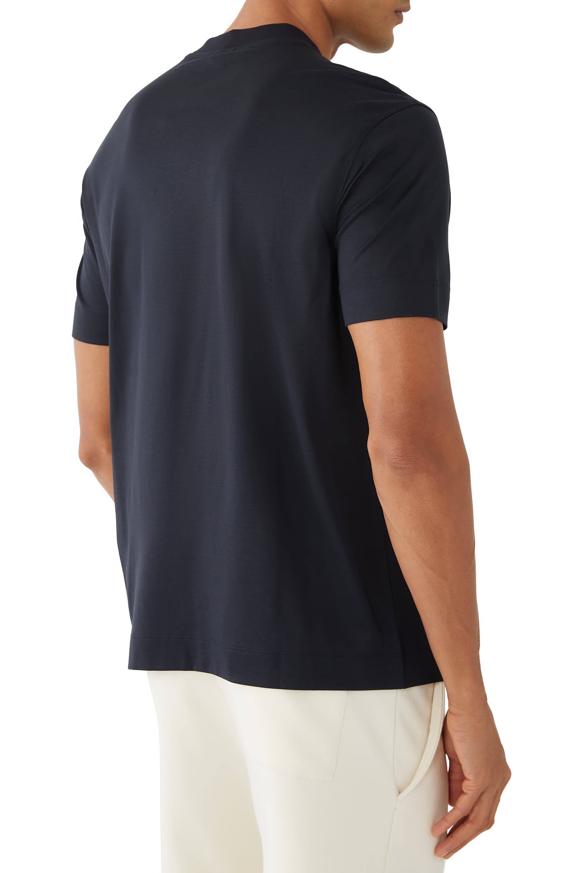 تيشيرت بشعار الماركة اللامع جيرسيه