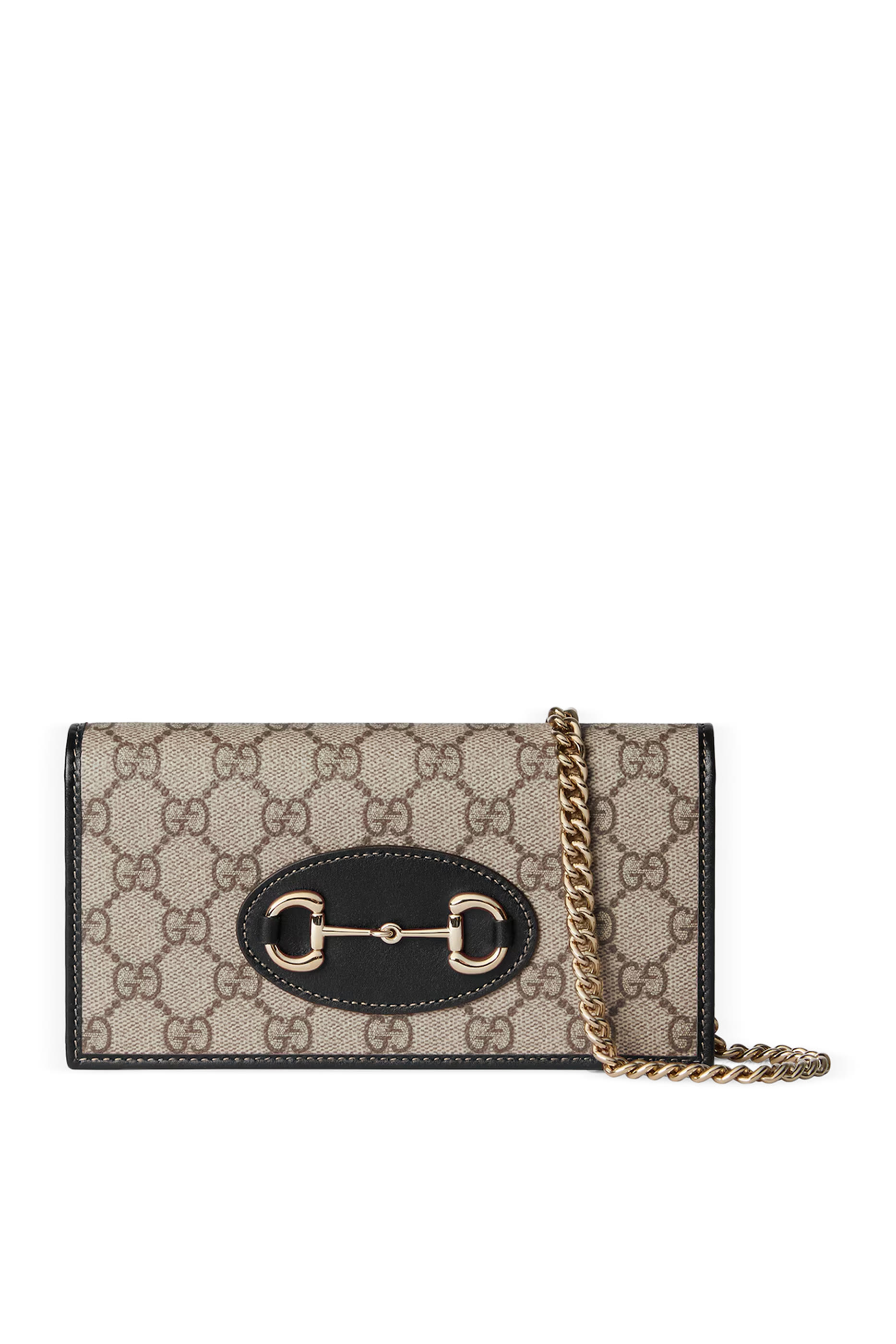 محفظة 1955 بسلسلة وحلية لجام الحصان