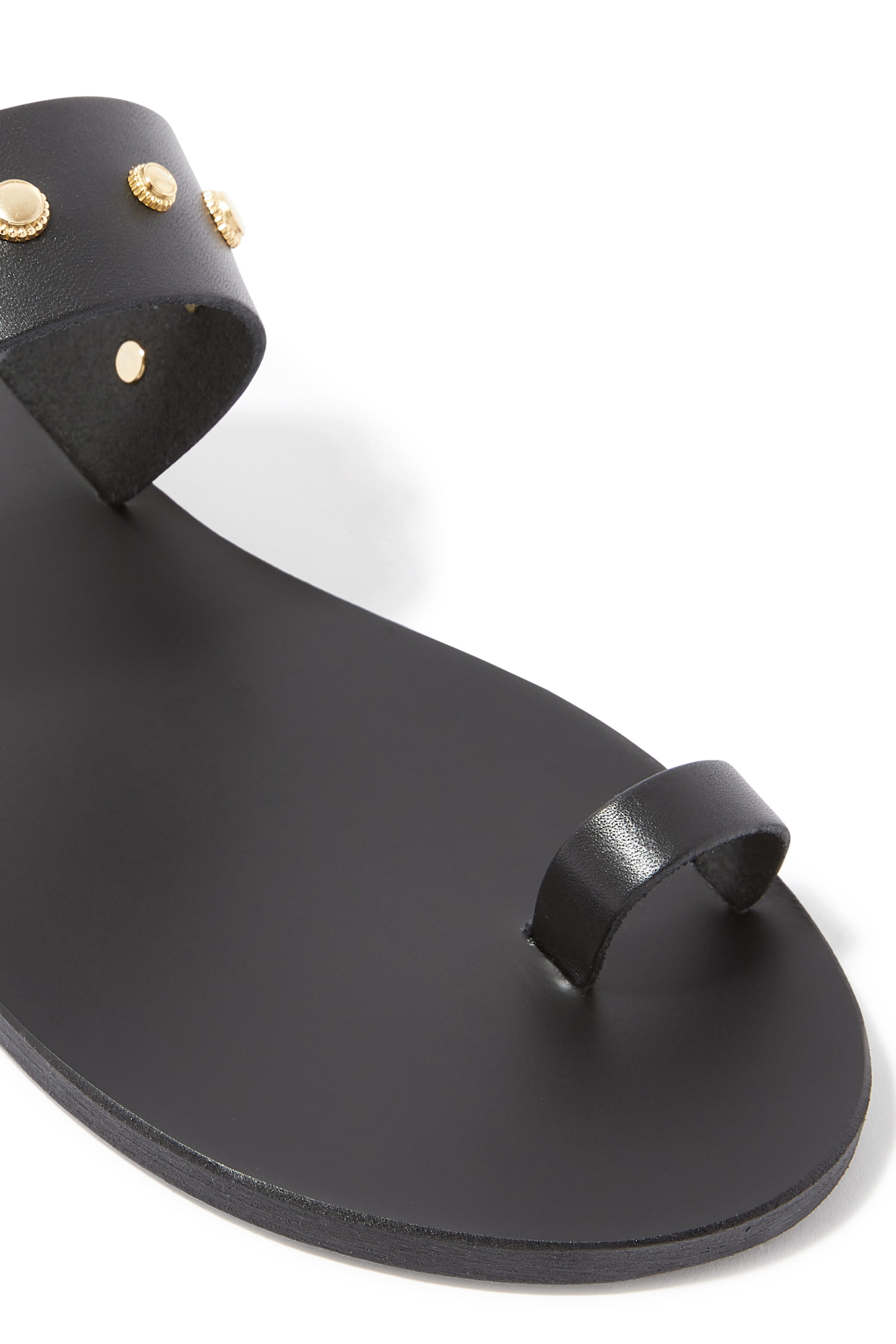 صندل ثاليا بي جلد بحلي وسير حول الإصبع