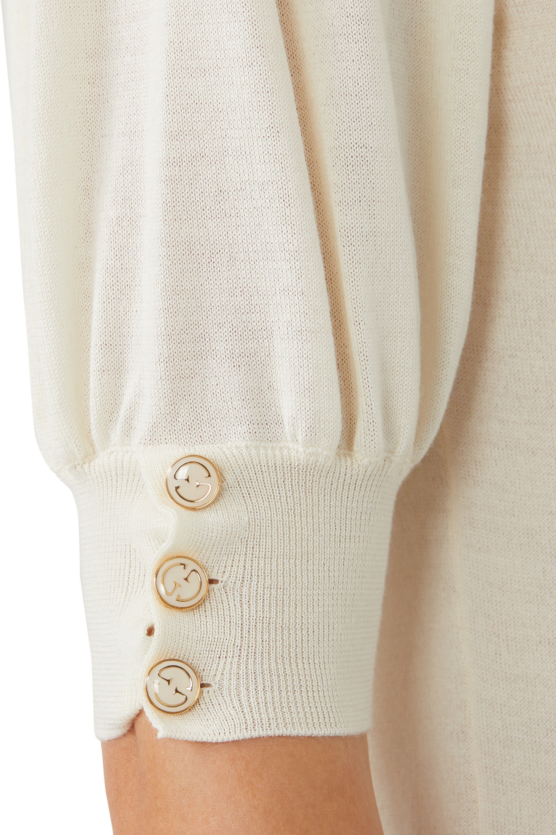 بلوزة نسيج صوف رفيع جدا