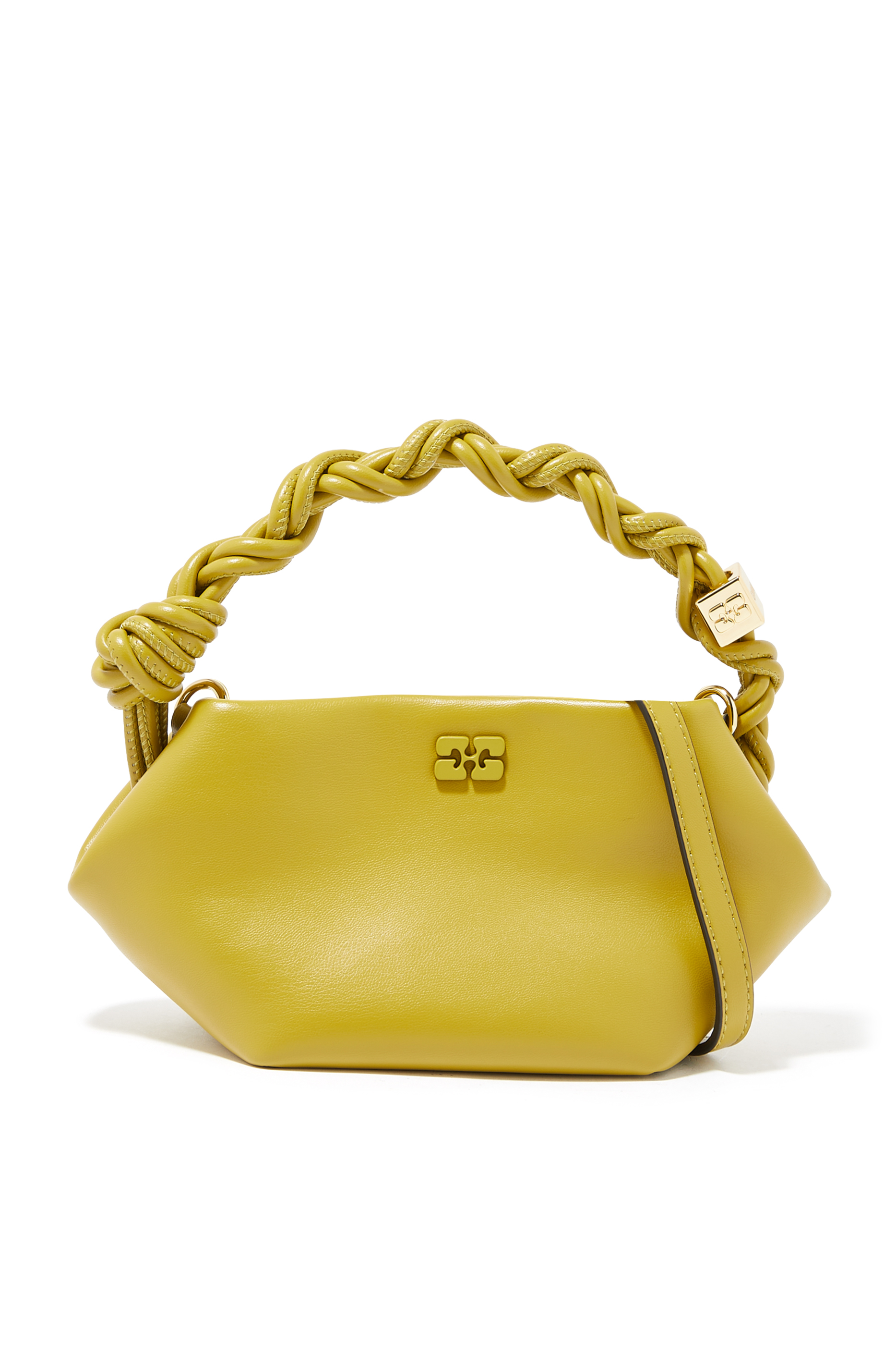 حقيبة يد بو صغيرة بيد مجدولة