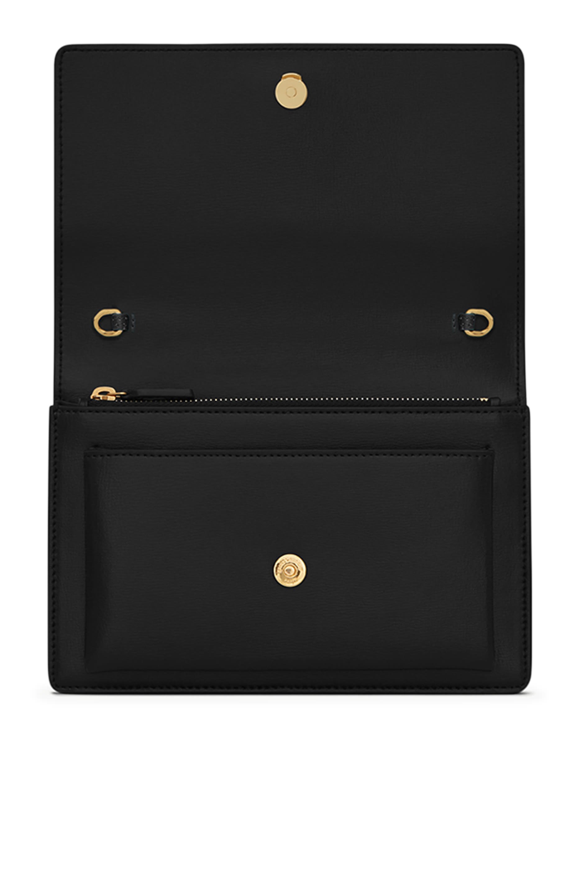 حقيبة صن ست بنمط محفظة بيد علوية وسلسلة