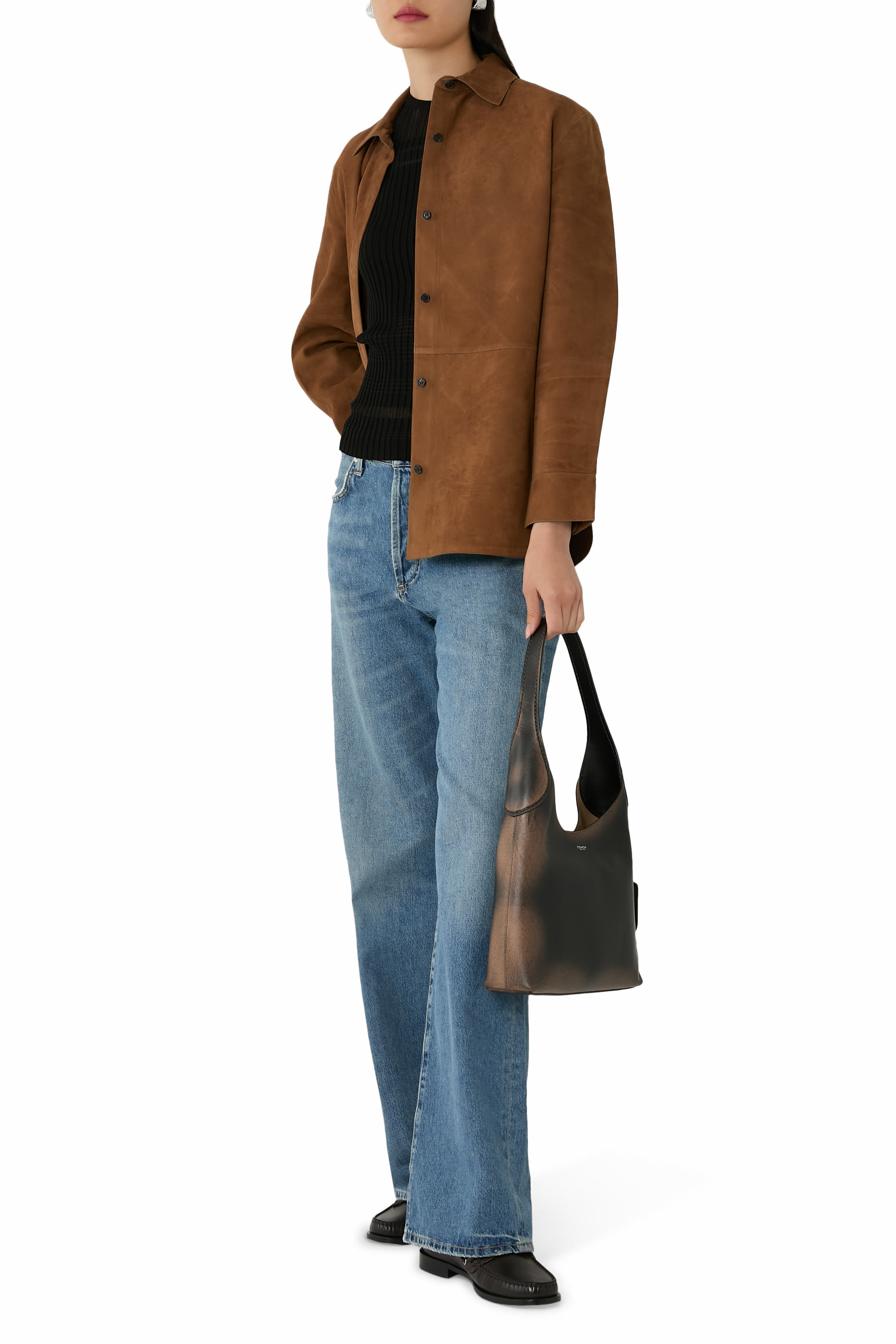 تيشيرت مخطط شفاف