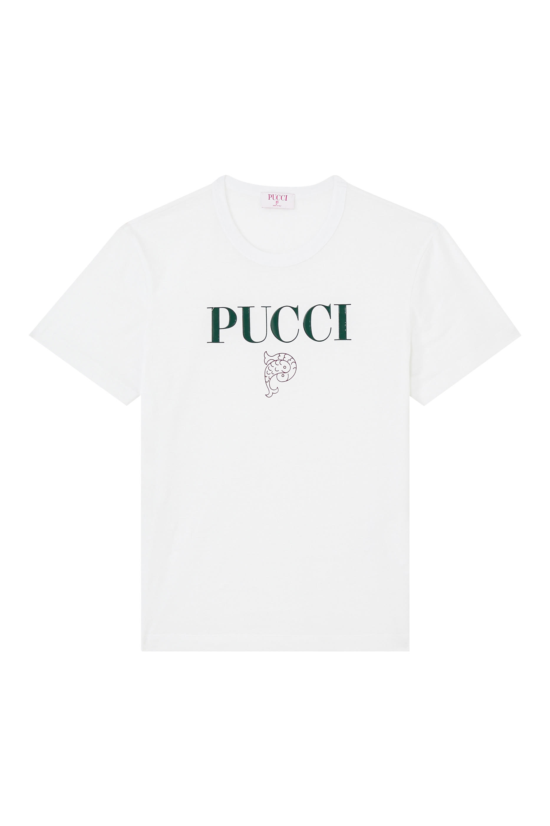 تيشيرت قطن بشعار الماركة