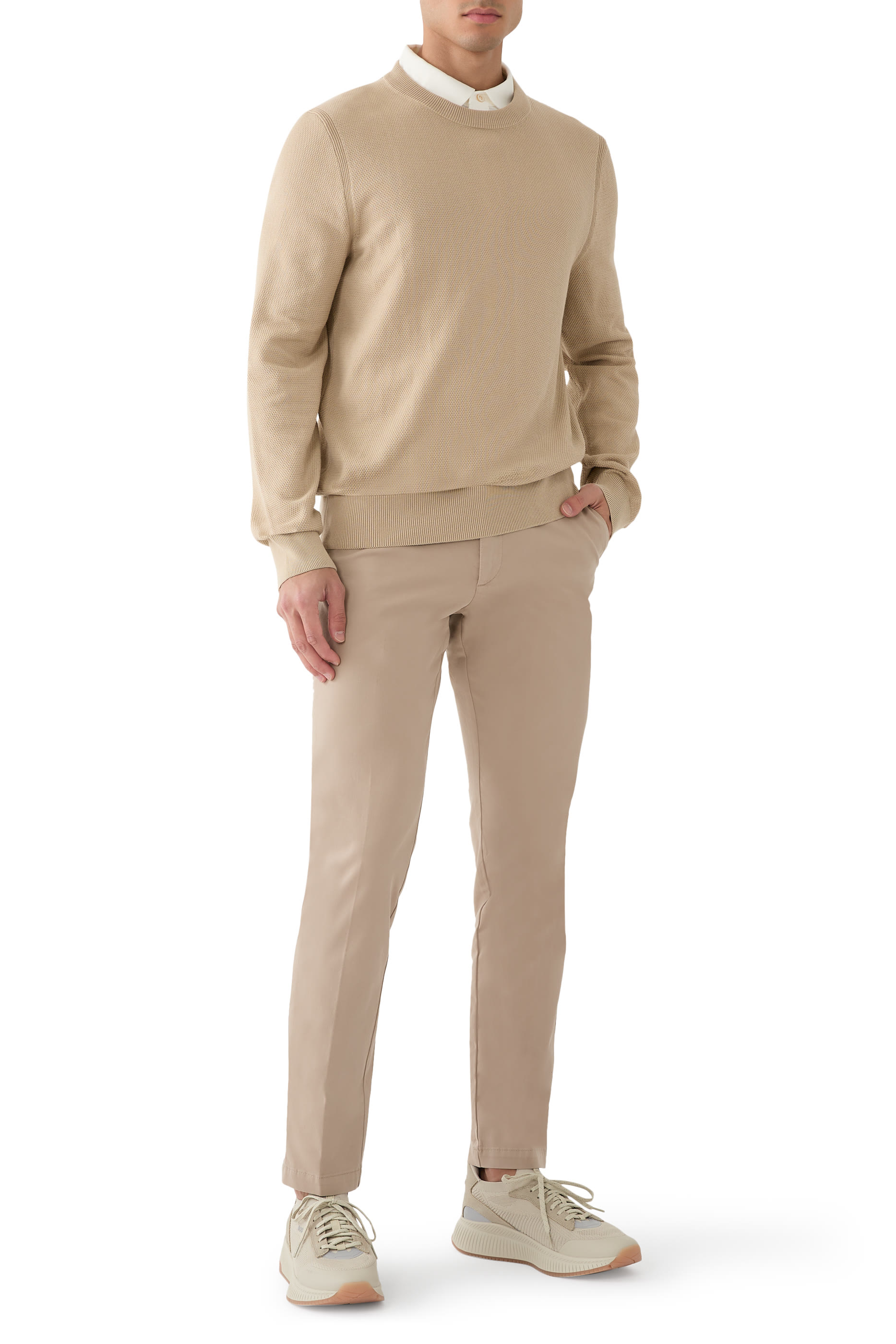 كنزة بنقشة صغيرة