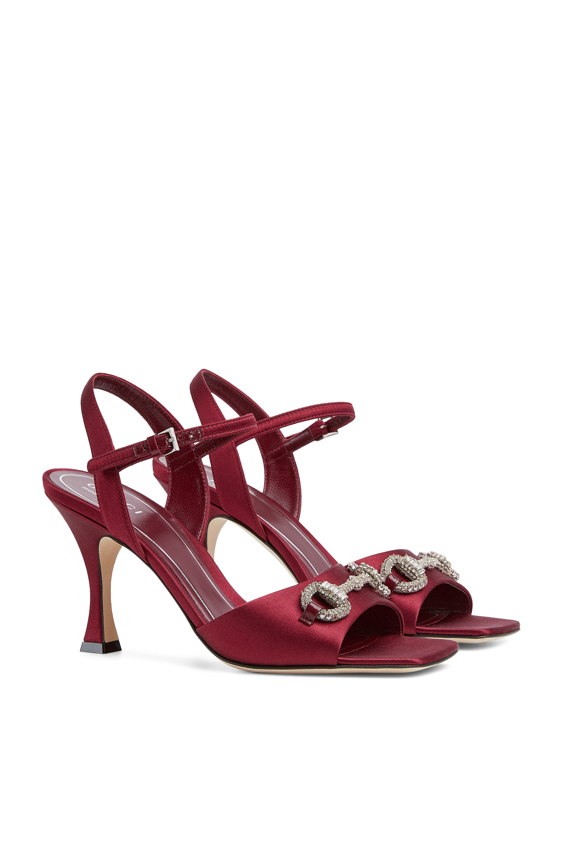  Horsebit Satin 85 Sandals