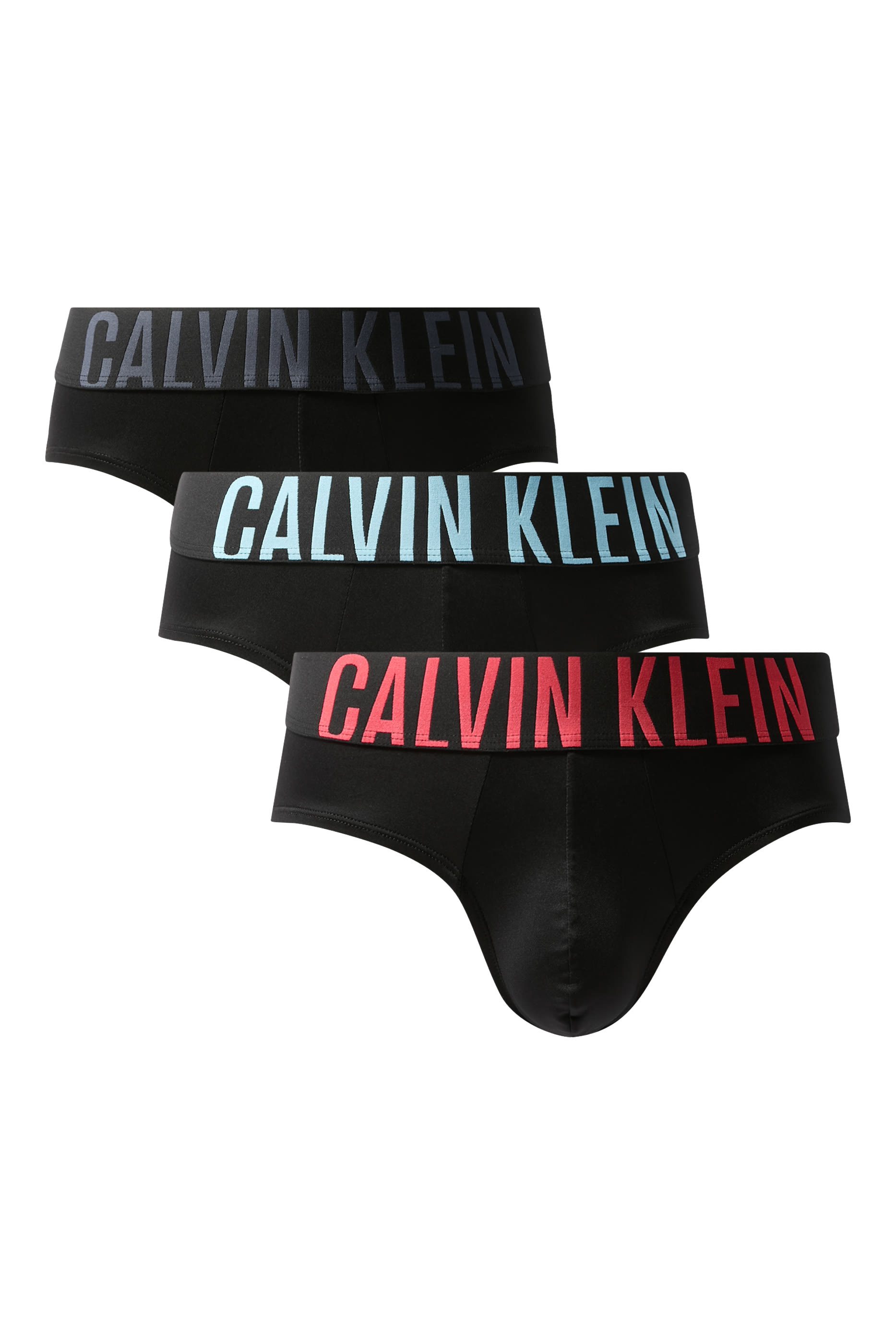 طقم سروال داخلي إنتنس باور بخصر منخفض، 3 قطع