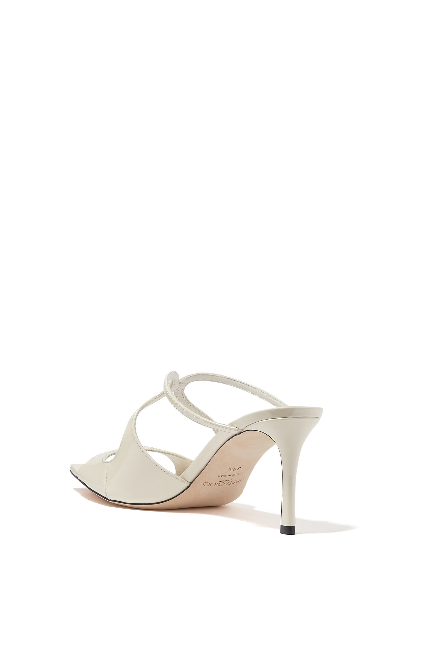 صندل انيز بكعب مقاس 75 مم جلد