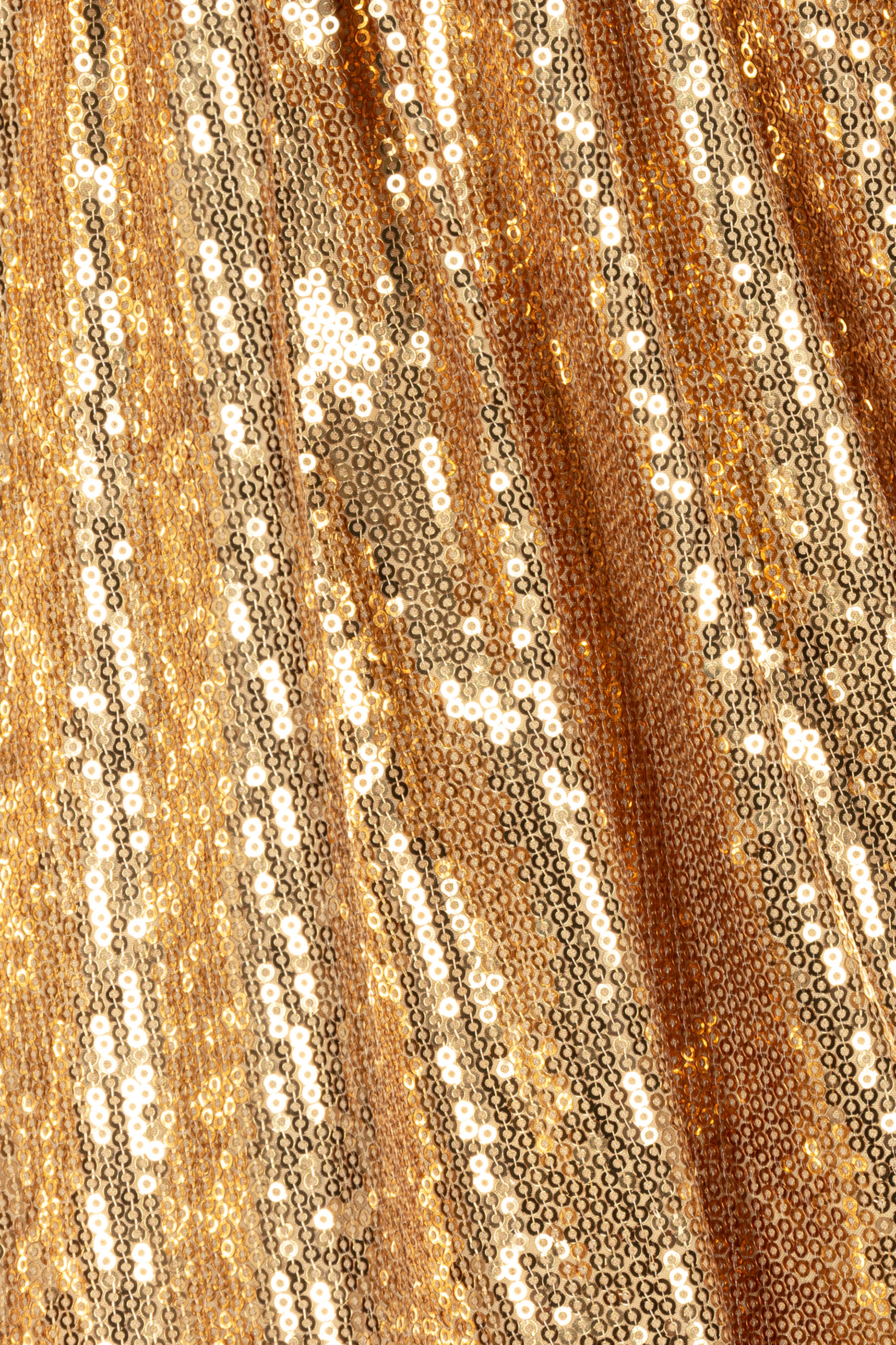 فستان بأكمام منفوخة مزين بترتر للأطفال