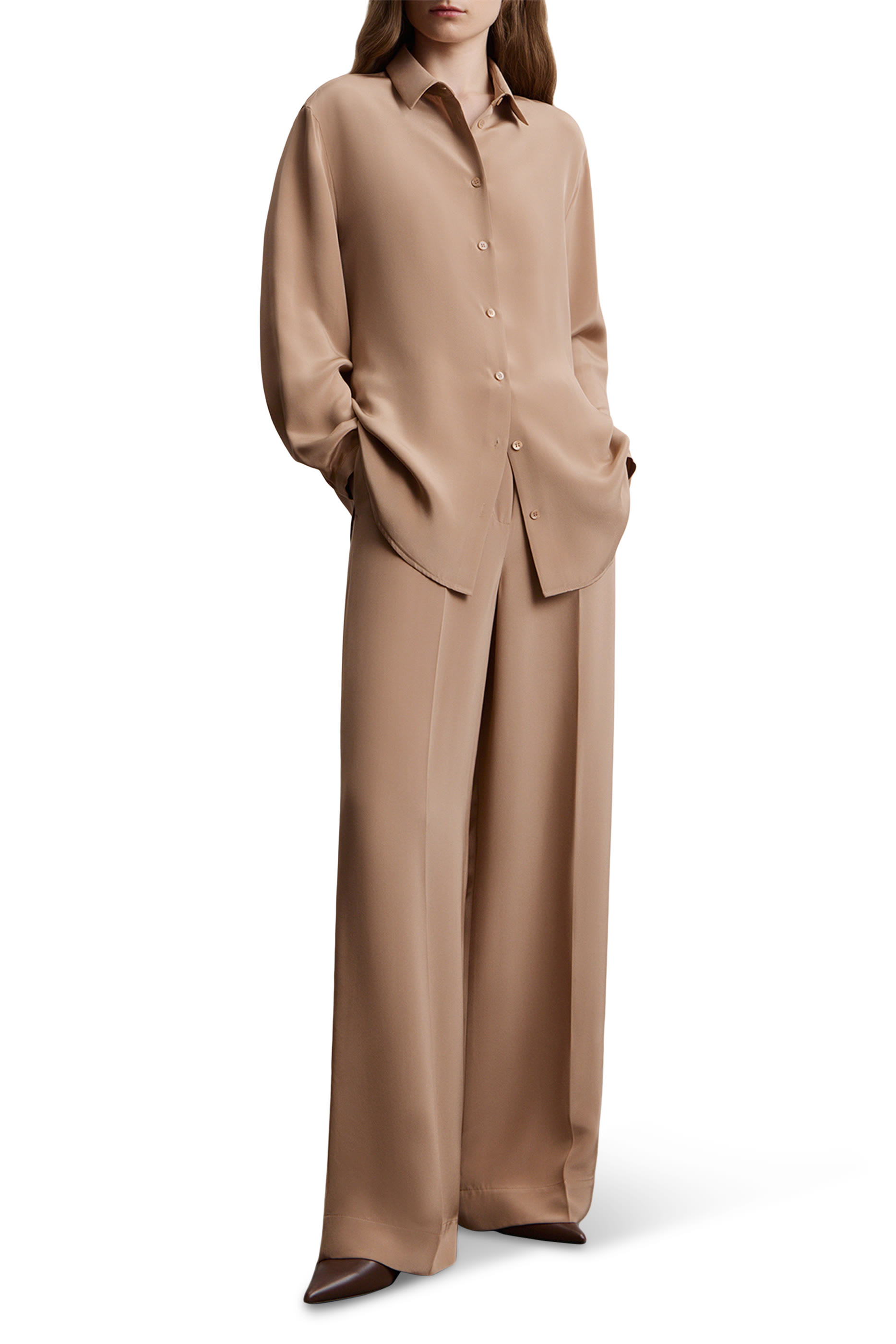 قميص حرير مولبيري