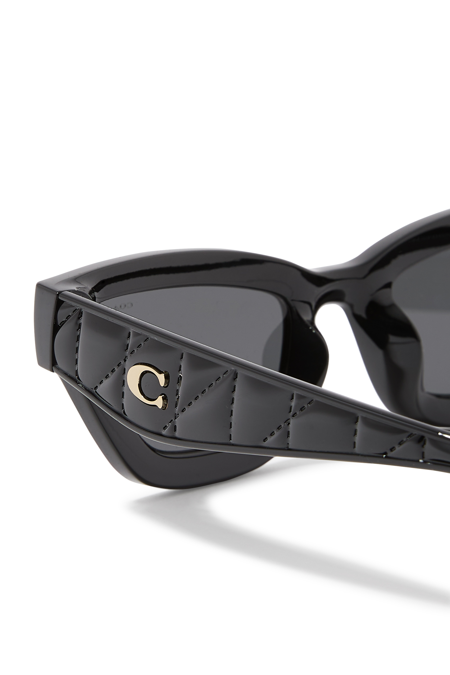 نظارة شمسية نارو بإطار عين القطة وتفاصيل مبطنة