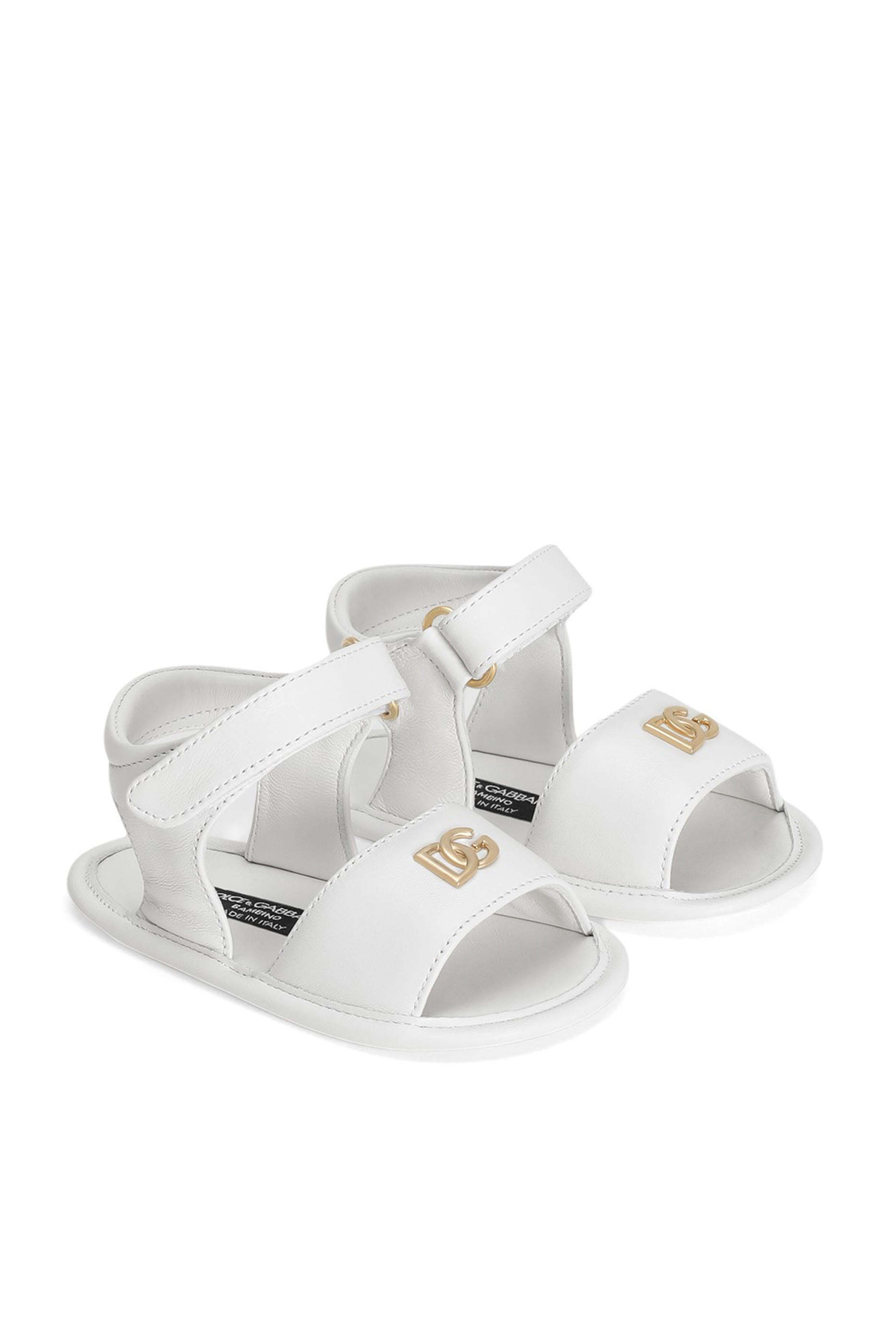 صندل بشعار الماركة جلد