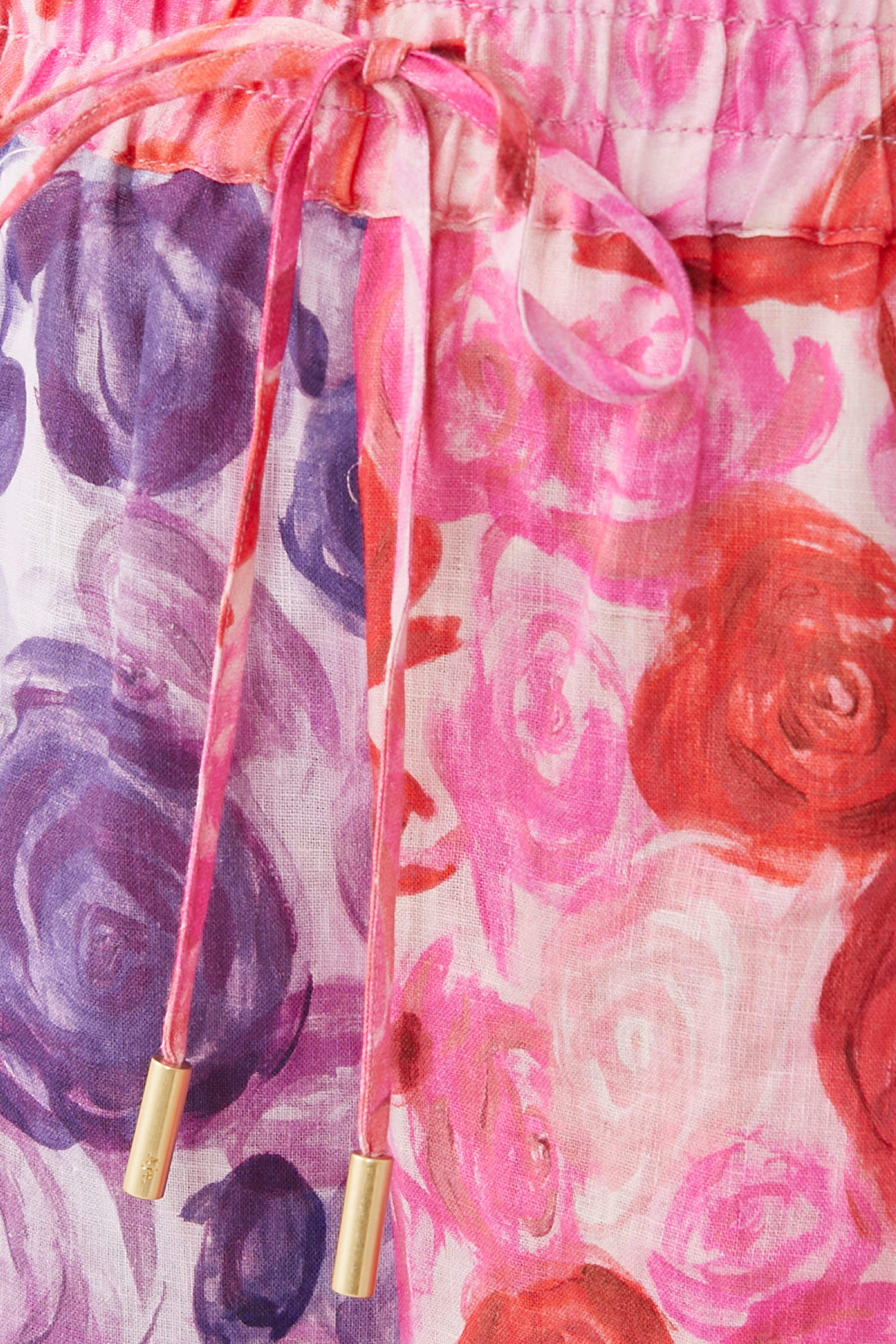 بنطال فيجن فضفاض كتان